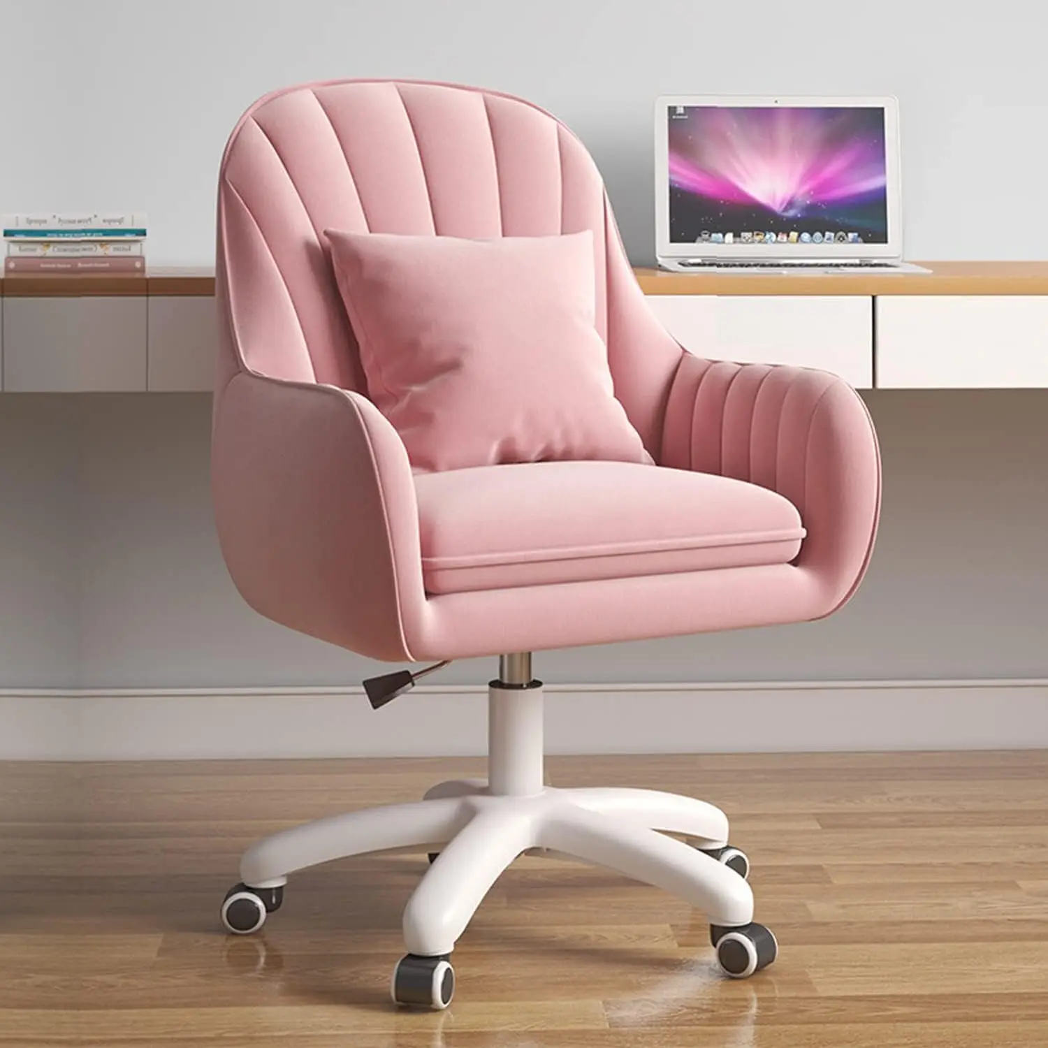 Cute Office Chair Home Computer Chairs Adjustable Task Chairs Modern Office Chair Makeup 360° Swivel Computer Mid Ba Chair
Cute Office Chair Home Computer Chairs Adjustable Task Chairs Modern Office Chair Makeup 360° Swivel Computer Mid Ba Chair