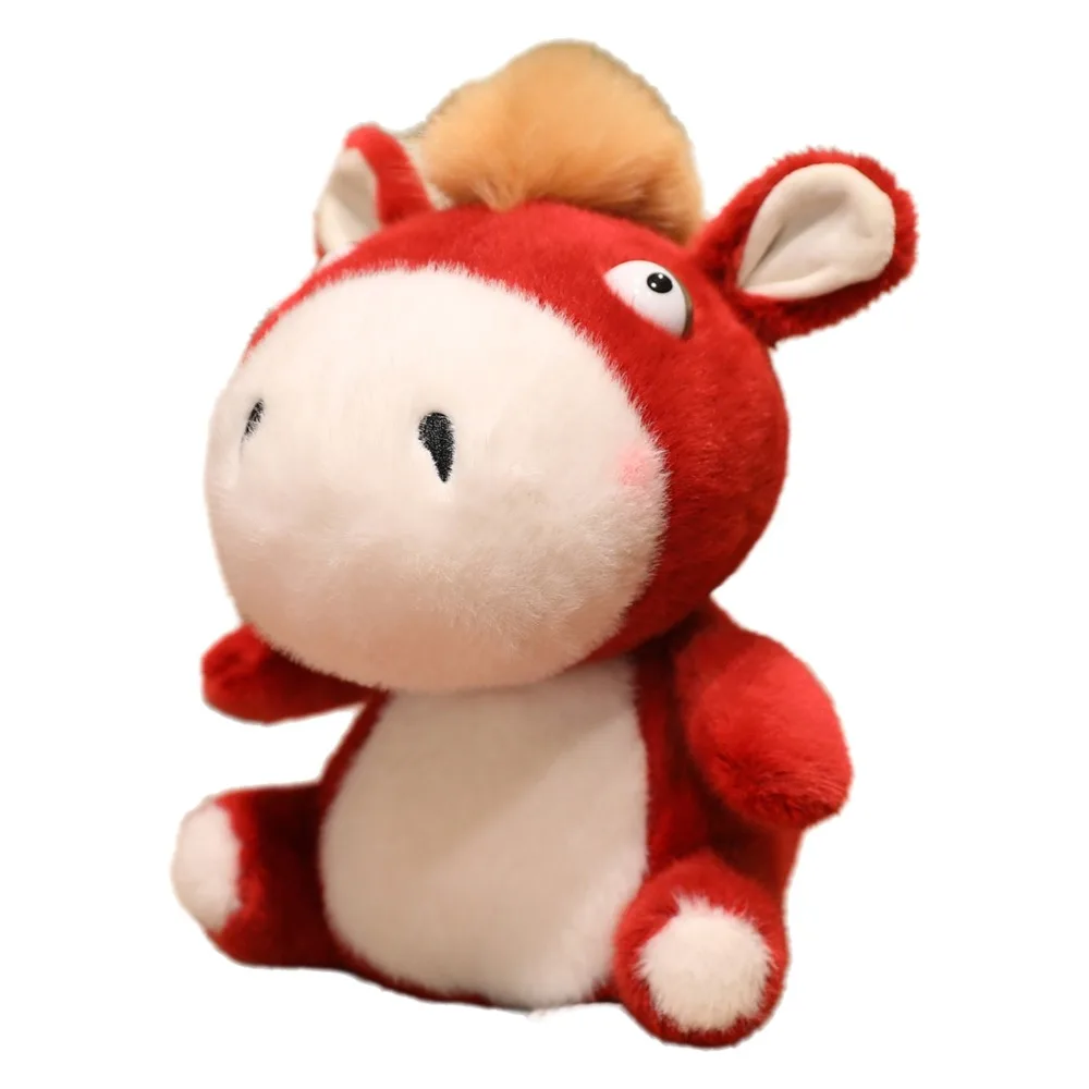 Adorable 18/25cm Pony Chinese Style Fluffy Cartoon Steed Cotton Filled Soft Mascot Chinese New Year Gift
Adorable 18/25cm Pony Chinese Style Fluffy Cartoon Steed Cotton Filled Soft Mascot Chinese New Year Gift
