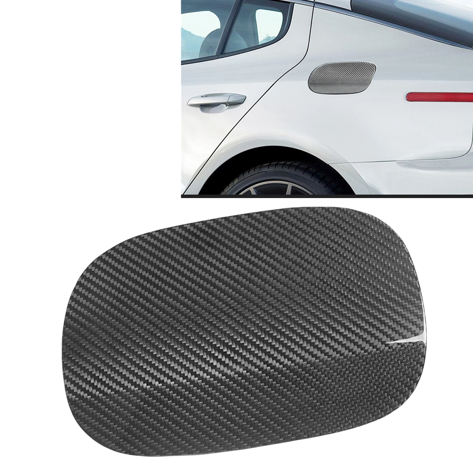 Real Dry Carbon Fiber Exterior Fuel Tank Cap Cover Trim Sticker Decorative For Kia Stinger 2018-2023
Real Dry Carbon Fiber Exterior Fuel Tank Cap Cover Trim Sticker Decorative For Kia Stinger 2018-2023