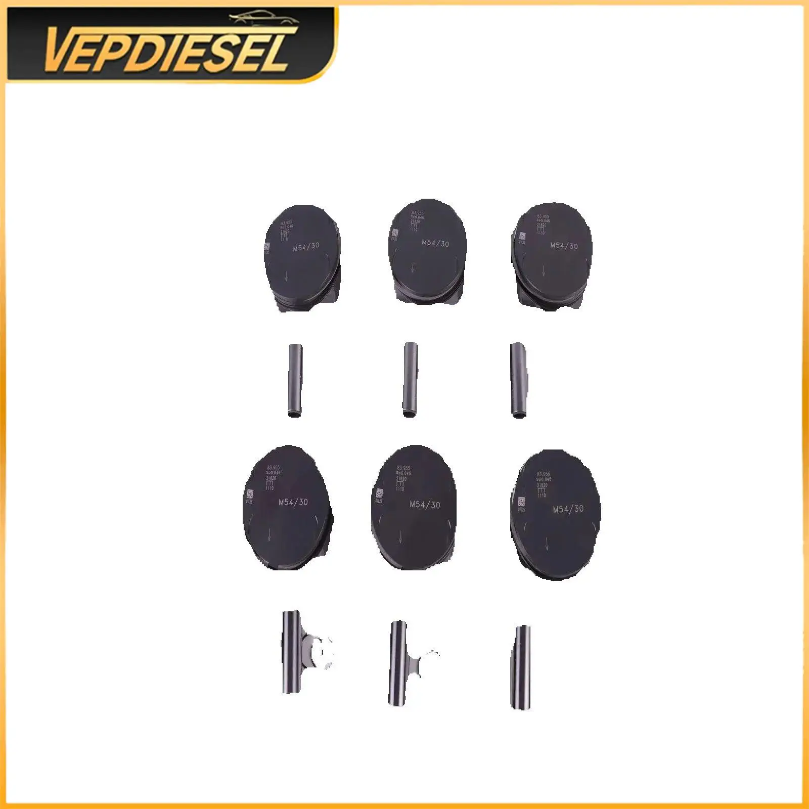 11257506222 Piston Rings Set +0.5 for BMW 330i 530i X3 X5 Z3 Z4 E46 E39 E53 E83 E85 M54 B30 3.0L 2000-2008
11257506222 Piston Rings Set +0.5 for BMW 330i 530i X3 X5 Z3 Z4 E46 E39 E53 E83 E85 M54 B30 3.0L 2000-2008