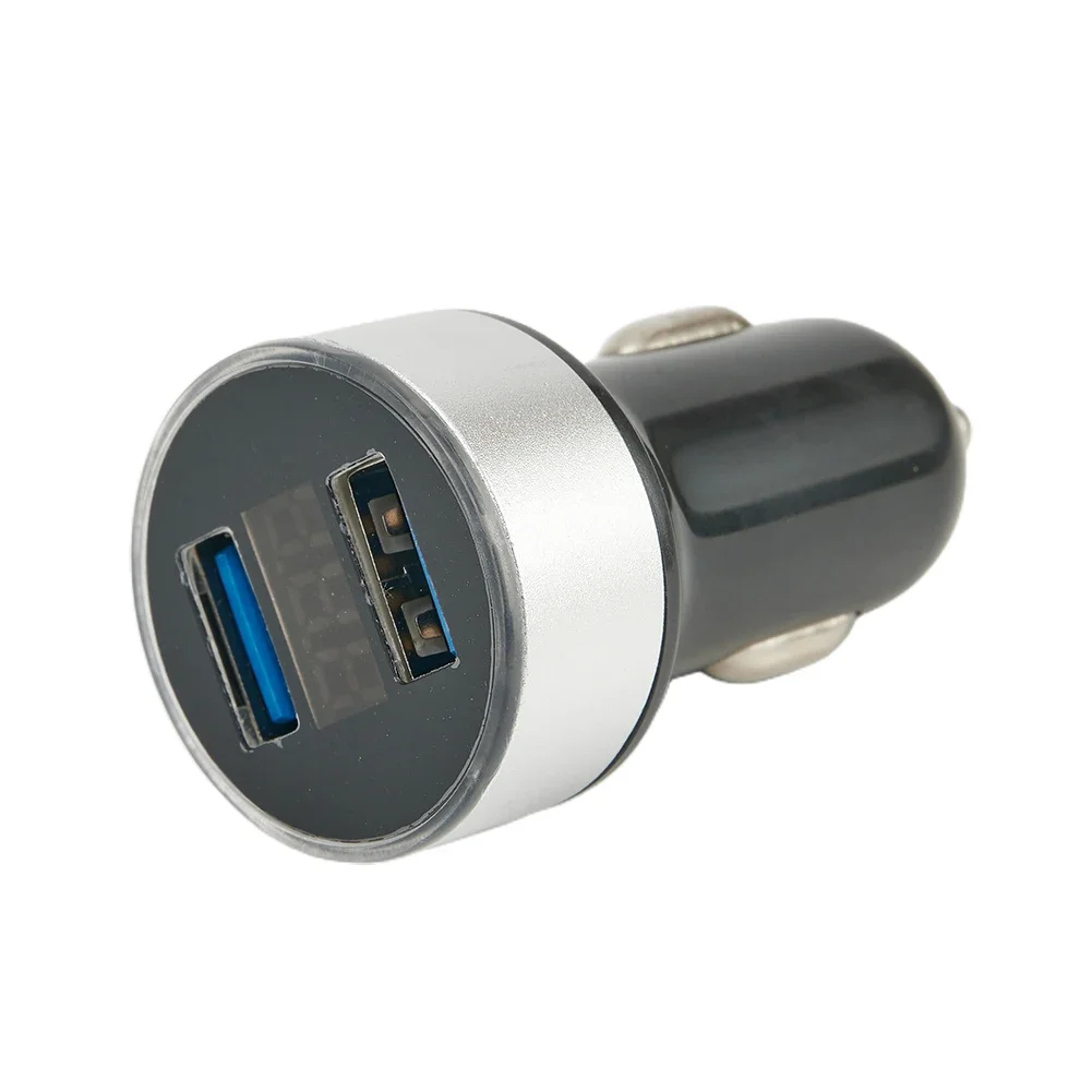 Автомобильное зарядное устройство с двумя портами USB, 1 шт., ABS, синий атмосферный светильник, цифровой дисплей, светодиодный дисплей напряжения, многофункциональный, быстрая зарядка, новинка
Автомобильное зарядное устройство с двумя портами USB, 1 шт., ABS, синий атмосферный светильник, цифровой дисплей, светодиодный дисплей напряжения, многофункциональный, быстрая зарядка, новинка