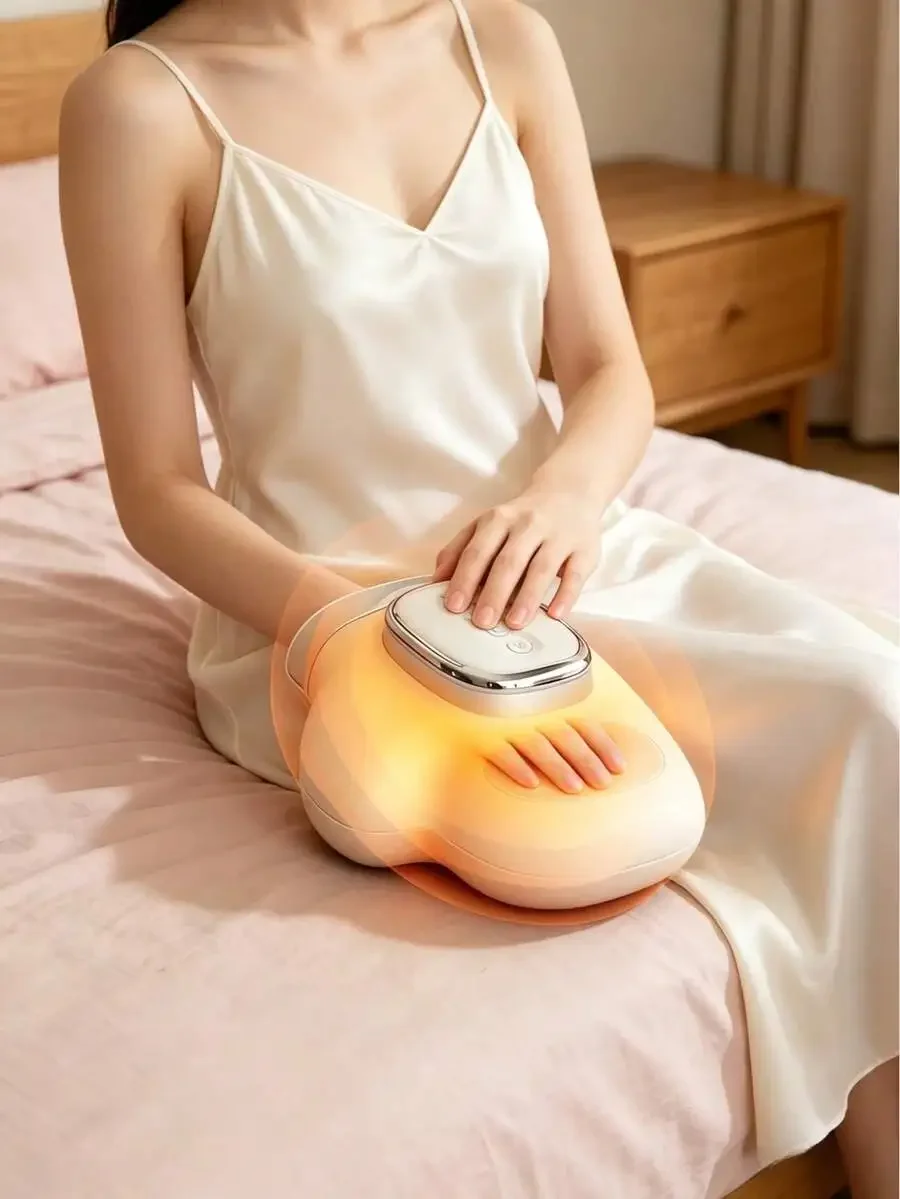 1PC Electric Hand Massager With Heat And Compression, 3 Modes 5 Intensity Levels Rechargeable Portable Hand Massager, Relieve Ha
1PC Electric Hand Massager With Heat And Compression, 3 Modes 5 Intensity Levels Rechargeable Portable Hand Massager, Relieve Ha