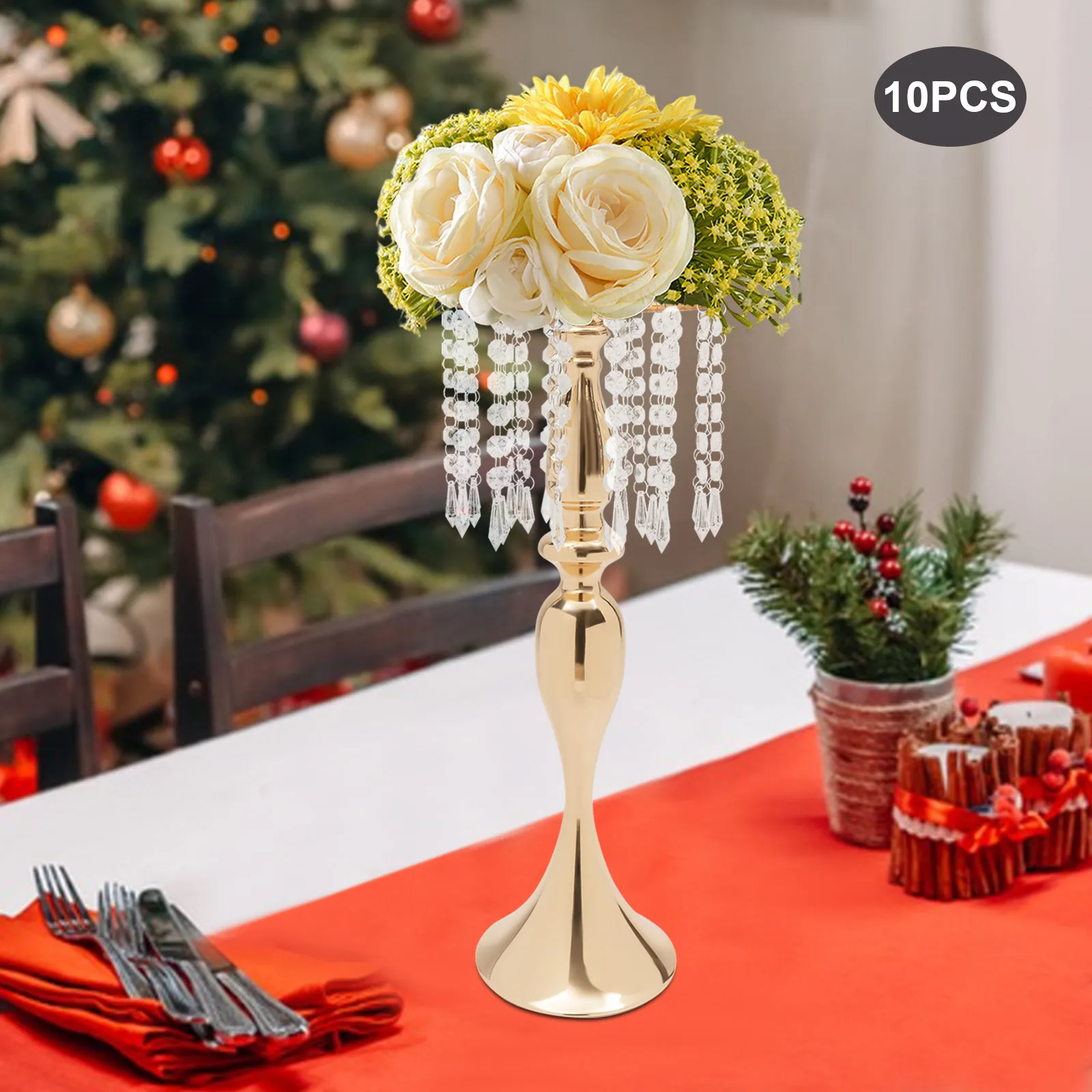 10* Flower Vase Flower Holders Stand Centerpieces for Wedding Dining Table Decor
10* Flower Vase Flower Holders Stand Centerpieces for Wedding Dining Table Decor