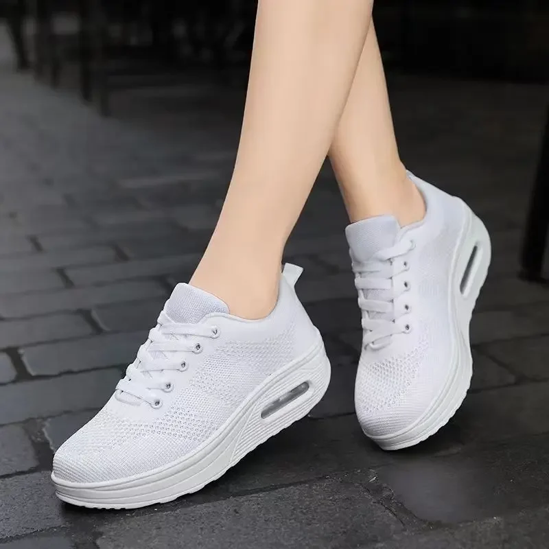 Women's Mesh Sneakers Breathable Non-slip Casual Shoes Outdoor Lightweight Comfort Running Shoes All-match Platform Shoes 2025
Women's Mesh Sneakers Breathable Non-slip Casual Shoes Outdoor Lightweight Comfort Running Shoes All-match Platform Shoes 2025