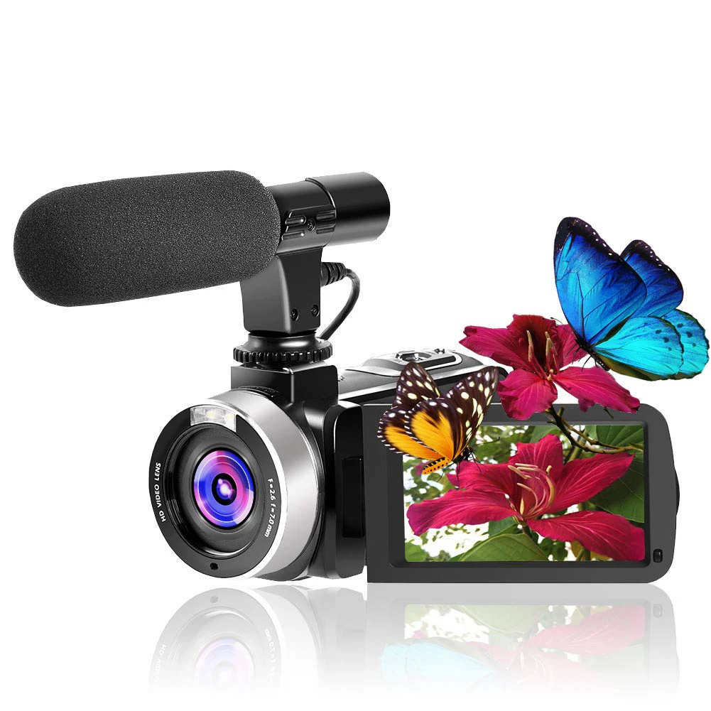 YYHC-2.7K Video Camera, High Definition 3 Inch Rotation Screen Video Camcorder Full HD 48MP
YYHC-2.7K Video Camera, High Definition 3 Inch Rotation Screen Video Camcorder Full HD 48MP