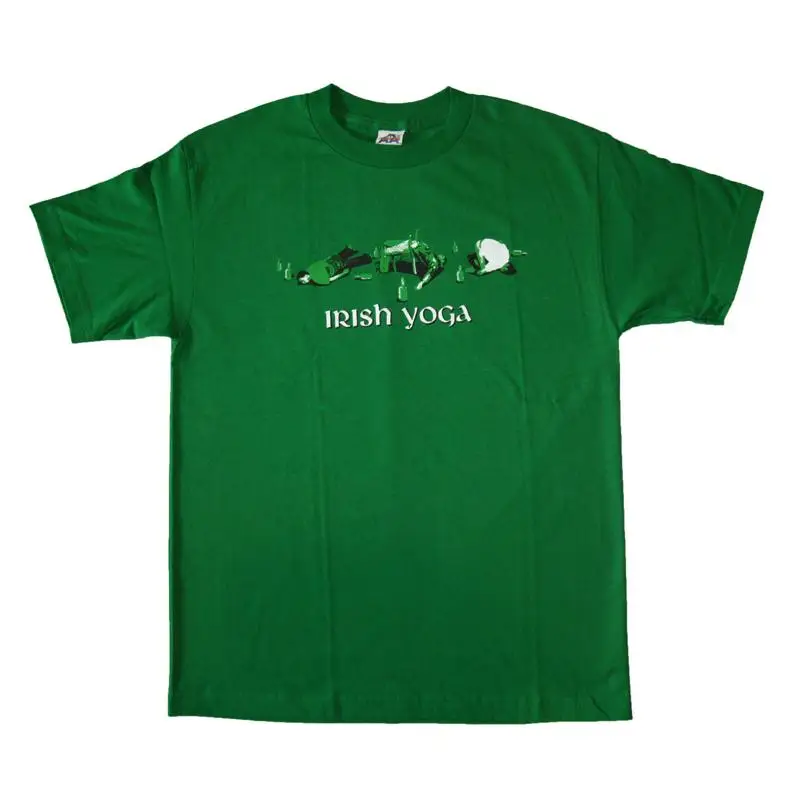 Забавная футболка Irish Yoga M L Xl 2XL, новинка, очень красивая
Забавная футболка Irish Yoga M L Xl 2XL, новинка, очень красивая