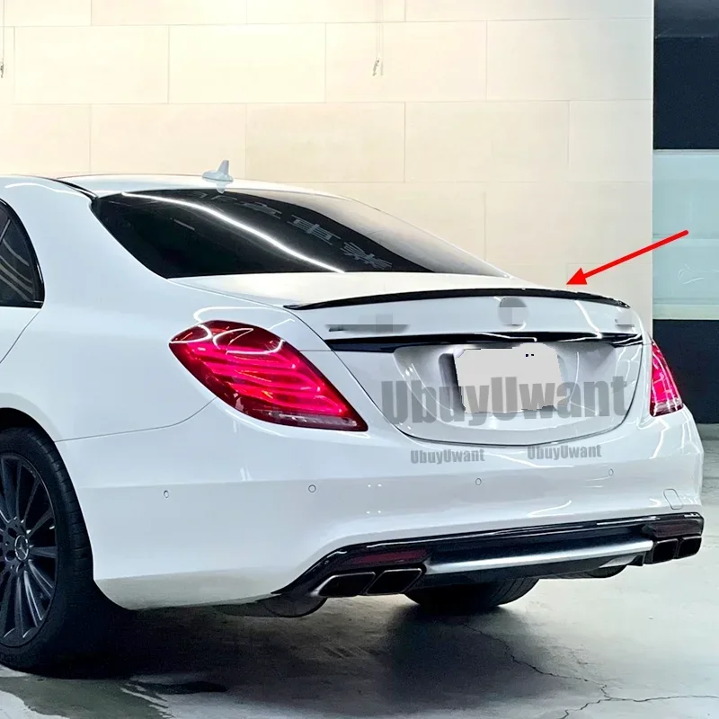 For Mercedes S-Class W222 4-Door Sedan 2014 + S350 S400 S450 S500 S600 Carbon Fiber Spoiler BOS Style Trunk Lip
For Mercedes S-Class W222 4-Door Sedan 2014 + S350 S400 S450 S500 S600 Carbon Fiber Spoiler BOS Style Trunk Lip