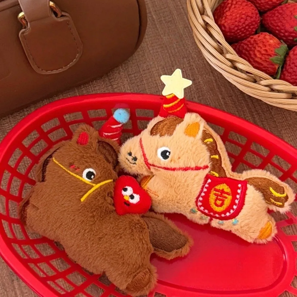 New Cute Pony Plushie Keychain Hanging Lucky Symbol Zodiac Bag Pendant Chinese Style Horse Charm Gift Giving
New Cute Pony Plushie Keychain Hanging Lucky Symbol Zodiac Bag Pendant Chinese Style Horse Charm Gift Giving