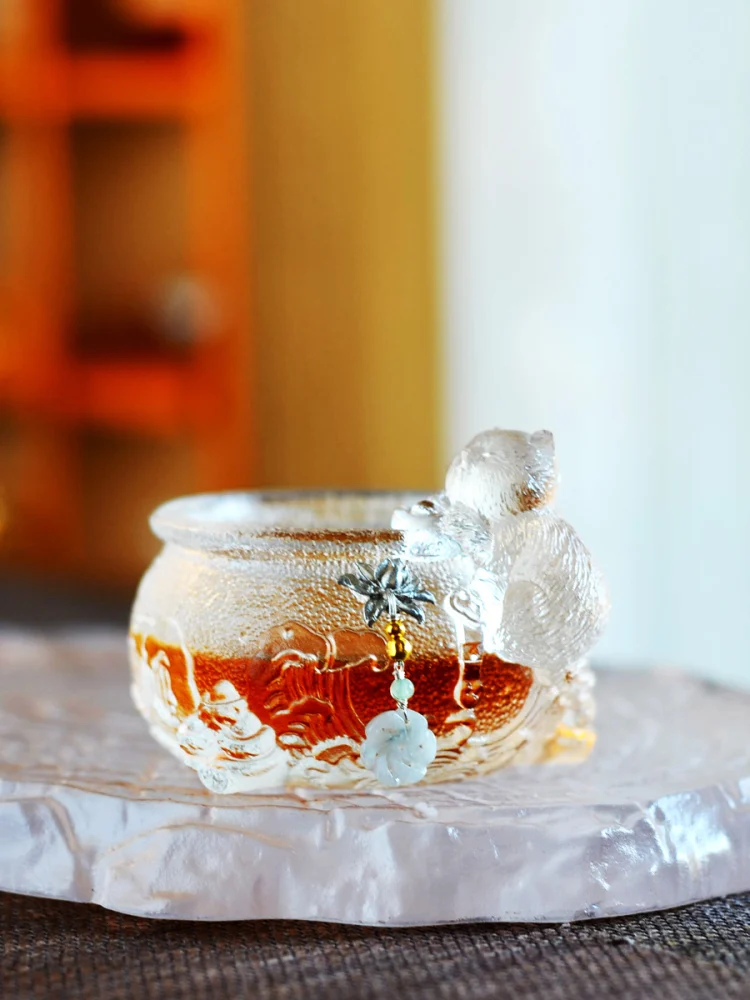 Handmade Ancient Method Cup Heat Resistant Glass Tea Cup Owner Cup Single Cup Creative High End Tea Drinking Set Gift
Handmade Ancient Method Cup Heat Resistant Glass Tea Cup Owner Cup Single Cup Creative High End Tea Drinking Set Gift