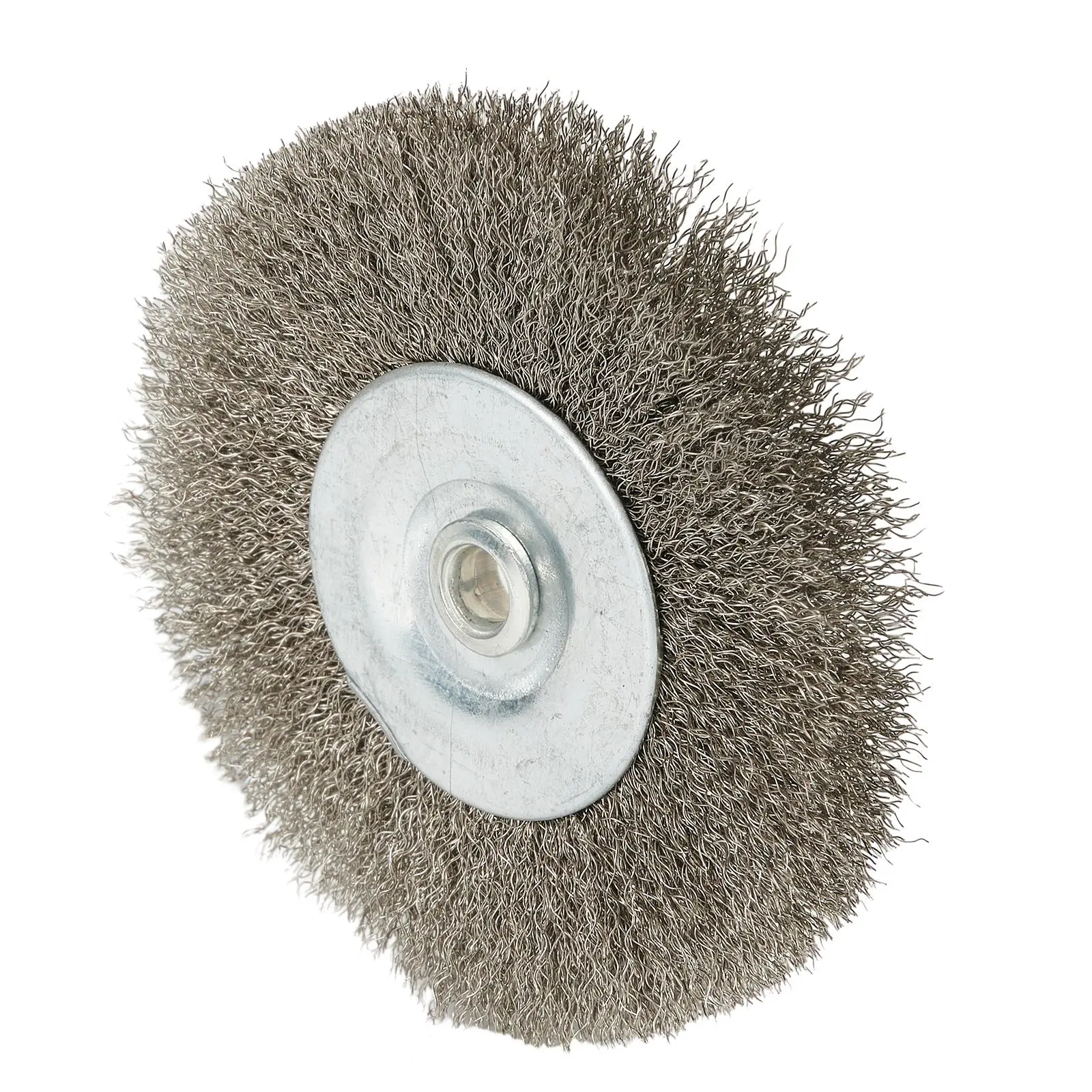 3In Flat Crimped Stainless Steel Wire Wheel Brush For Angle Grinder 0.52in Bore Herramientas Accessories Rotary Tool
3In Flat Crimped Stainless Steel Wire Wheel Brush For Angle Grinder 0.52in Bore Herramientas Accessories Rotary Tool