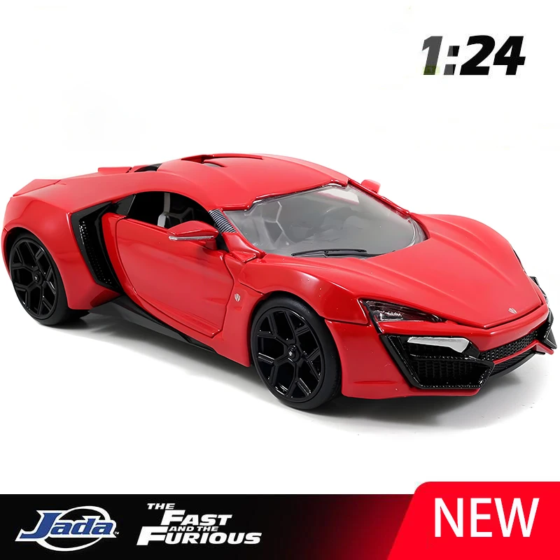 JADA 1:24 Fast & Furious Lykan Hypersport Alloy Car Diecasts & Toy Vehicles Car Model Miniature Scale Model Car For Children
JADA 1:24 Fast & Furious Lykan Hypersport Alloy Car Diecasts & Toy Vehicles Car Model Miniature Scale Model Car For Children