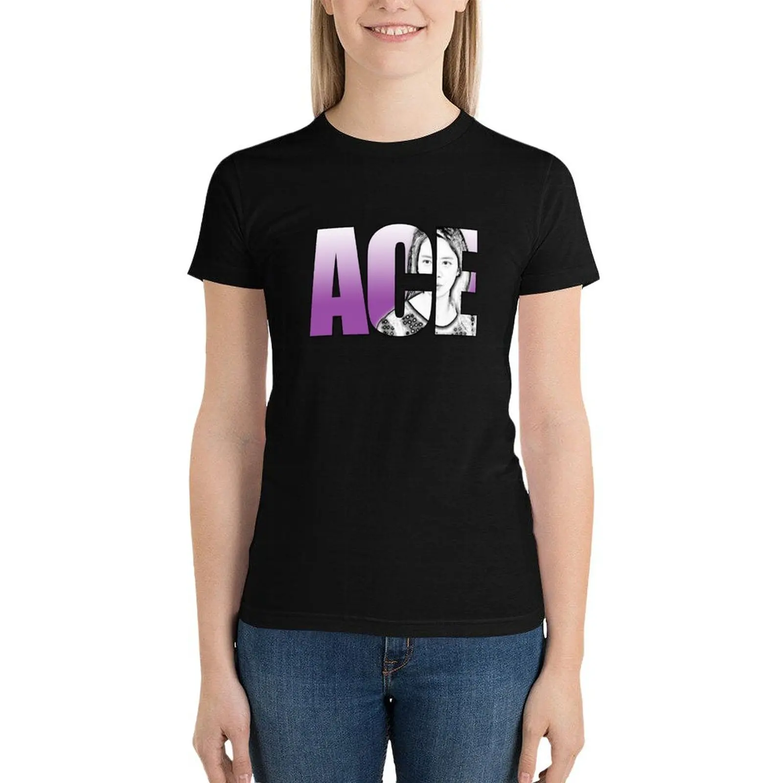 Ace- Song Ji Hyo T-Shirt shirts graphic tees lady clothes korean fashion summer clothes t shirt Women
Ace- Song Ji Hyo T-Shirt shirts graphic tees lady clothes korean fashion summer clothes t shirt Women