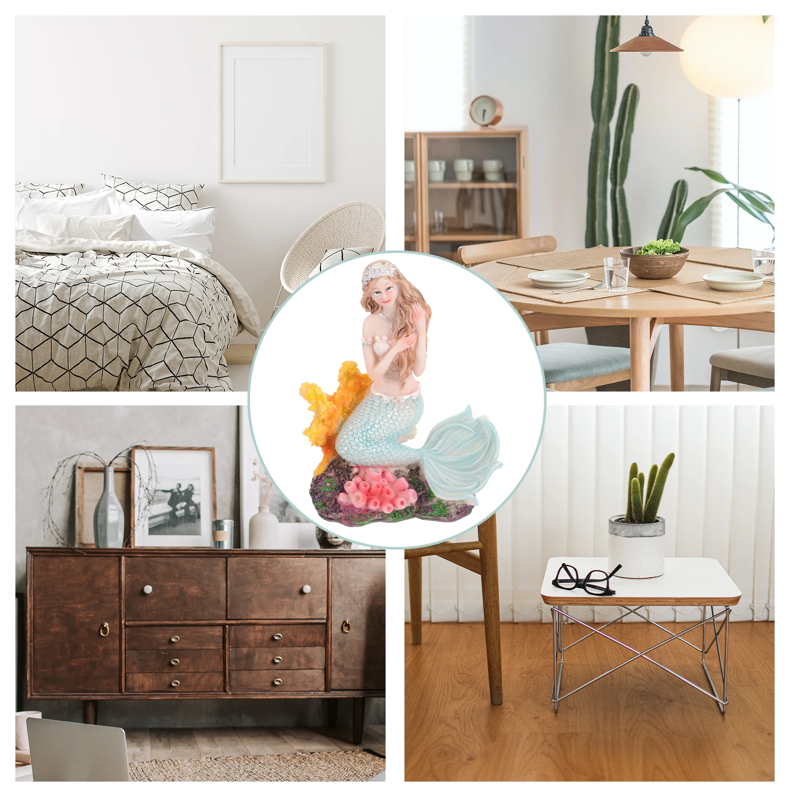 Exquisite Mermaid Decoration Resin Wear-Resistant Statue for Fish Tank Home Office Desktop Aquarium Ornament Craft
Exquisite Mermaid Decoration Resin Wear-Resistant Statue for Fish Tank Home Office Desktop Aquarium Ornament Craft