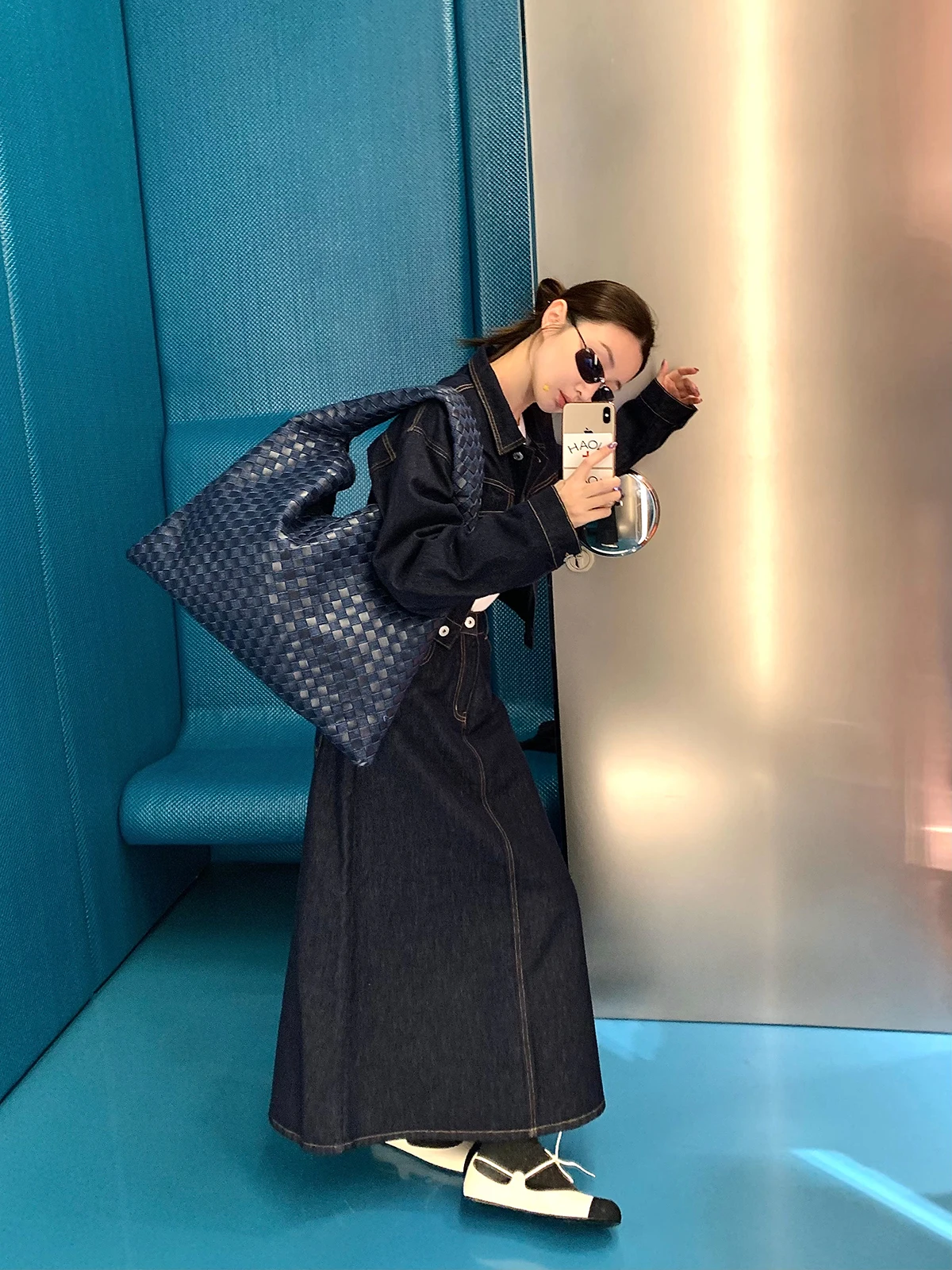 Faionable Casual Denim Tee-Piece Set Vcruan Original Cow Spring 2025 Women's Commute Sle Long Sve Buttoned Long Pants
Faionable Casual Denim Tee-Piece Set Vcruan Original Cow Spring 2025 Women's Commute Sle Long Sve Buttoned Long Pants