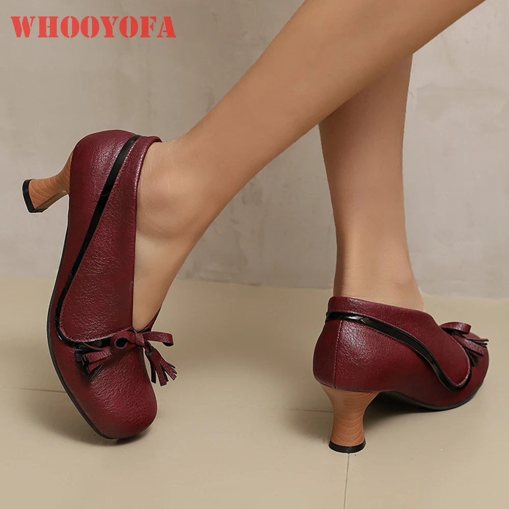 2026 Spring Lovely Wide Fit Wine Red Women Pumps High Kitten Heel Lady Daily Shoes Plus Big Size 11 43 48 50
2026 Spring Lovely Wide Fit Wine Red Women Pumps High Kitten Heel Lady Daily Shoes Plus Big Size 11 43 48 50