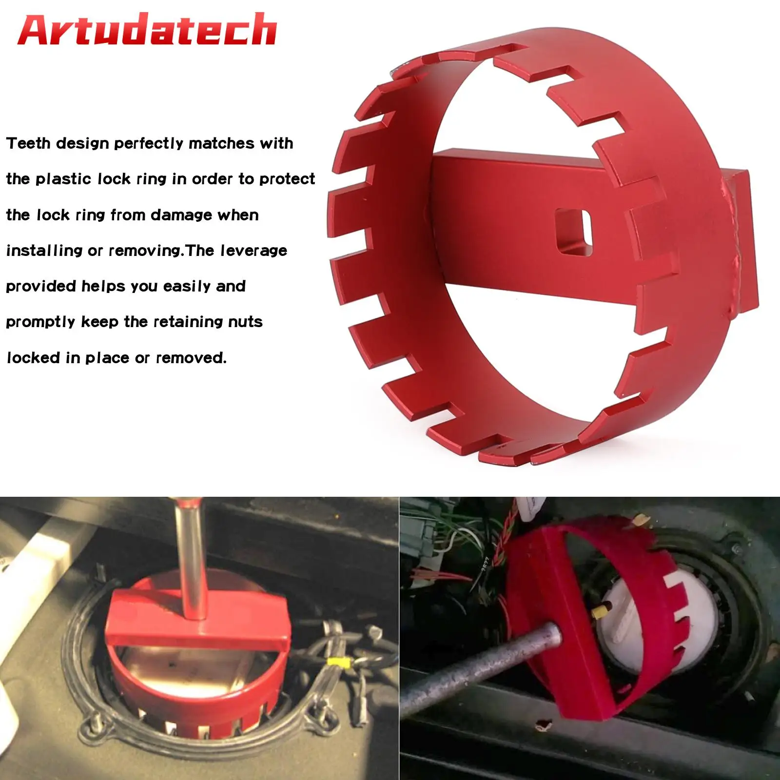 Artudatech Fuel Pump Socket 69800 fit Volvo S60 S80 V70 XC70 XC90 Lock Ring Removal Tool
Artudatech Fuel Pump Socket 69800 fit Volvo S60 S80 V70 XC70 XC90 Lock Ring Removal Tool