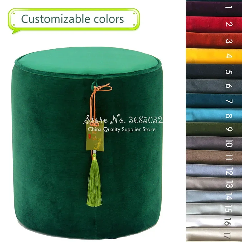 Custom Velvet Dressing Stool, Luxury Tassel Makeup Bench, Creative Pouf, Chinese Style Home Furniture, Elegant Design
Custom Velvet Dressing Stool, Luxury Tassel Makeup Bench, Creative Pouf, Chinese Style Home Furniture, Elegant Design
