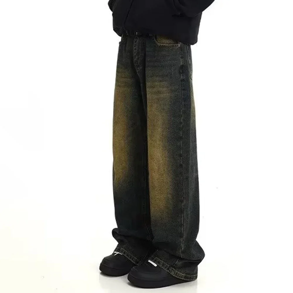 Male Jeans Mens Pants Regular Solid Color Straight Leg Pants Stylish Wash Baggy Fashion Streetwear Comfy Fashion
Male Jeans Mens Pants Regular Solid Color Straight Leg Pants Stylish Wash Baggy Fashion Streetwear Comfy Fashion