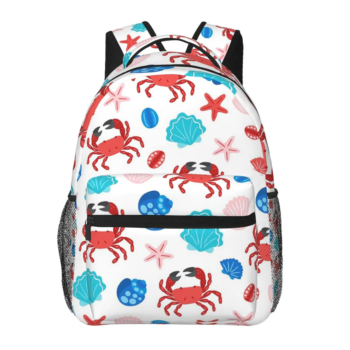 Red Crab And Sea Star Themed Student Backpack School Bag Hiking Travel Daypack for Men Women Fashion Bookbag Shoulder Bags
Red Crab And Sea Star Themed Student Backpack School Bag Hiking Travel Daypack for Men Women Fashion Bookbag Shoulder Bags