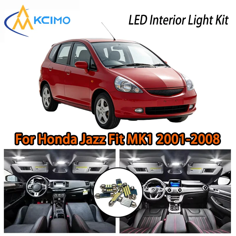 Супер яркие светодиодные внутренние фонари для Honda Jazz Fit MK1 2001-2008, отличная долговечность, два стильных варианта цвета
Супер яркие светодиодные внутренние фонари для Honda Jazz Fit MK1 2001-2008, отличная долговечность, два стильных варианта цвета
