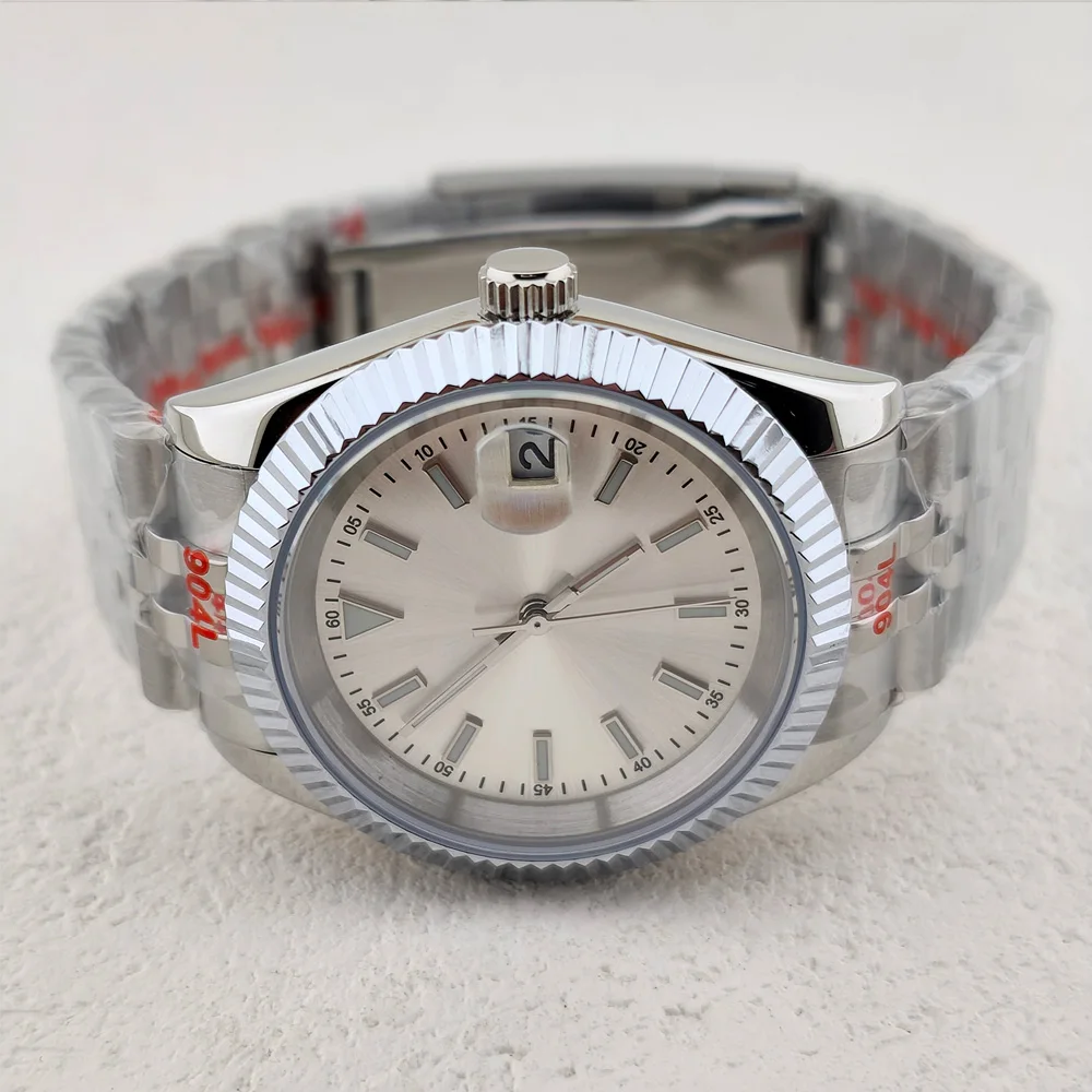 Men's Watch NH35 Watch Automatic Mechanical Movement Watch 39mm /36mm Sapphire Glass Stainless Steel Waterproof case Watch
Men's Watch NH35 Watch Automatic Mechanical Movement Watch 39mm /36mm Sapphire Glass Stainless Steel Waterproof case Watch