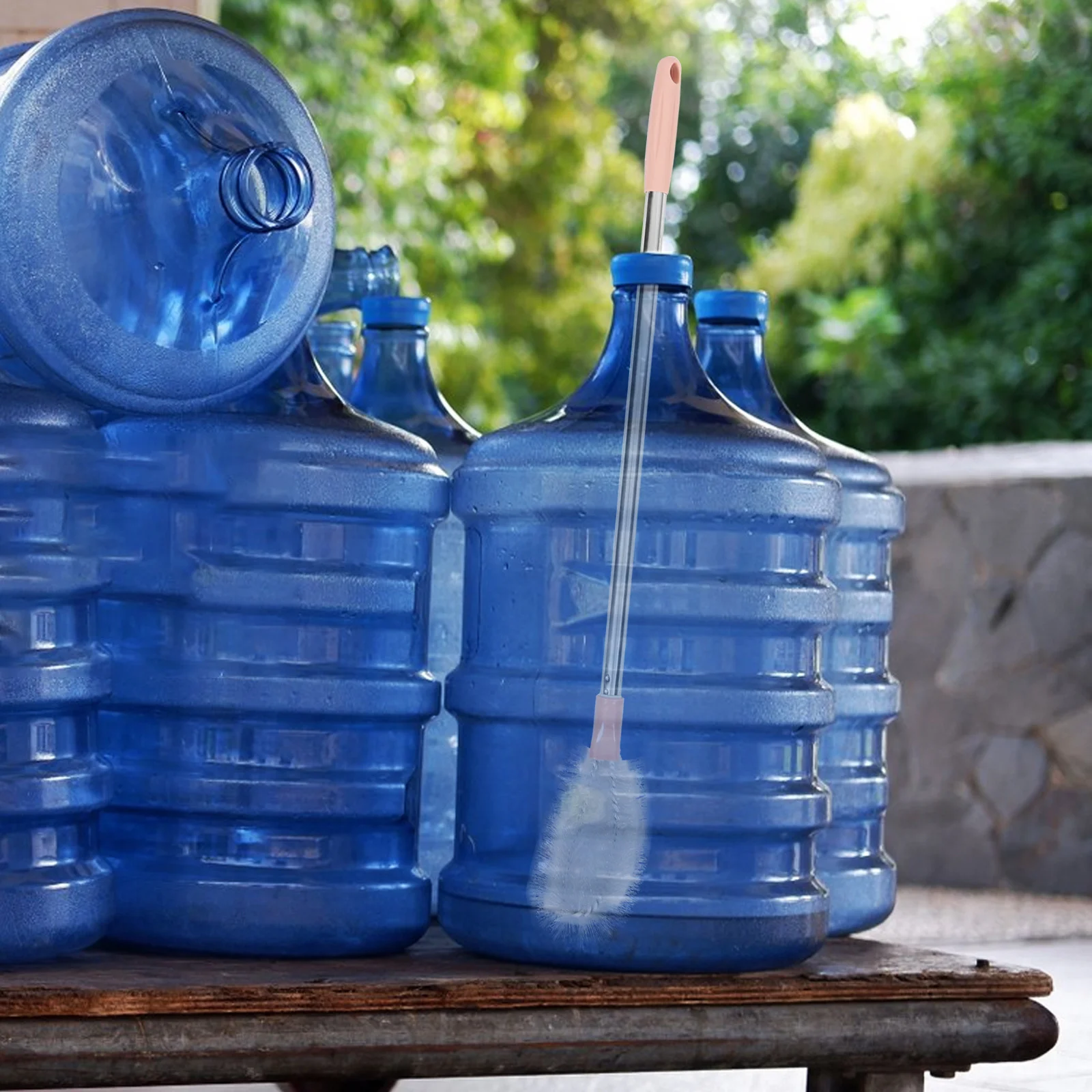 2Pcs Extra Long Bottle Brush Gallon Water Jug Cleaner with Comfortable Grip Deep Scrubbing Portable Compact Storage Design
2Pcs Extra Long Bottle Brush Gallon Water Jug Cleaner with Comfortable Grip Deep Scrubbing Portable Compact Storage Design