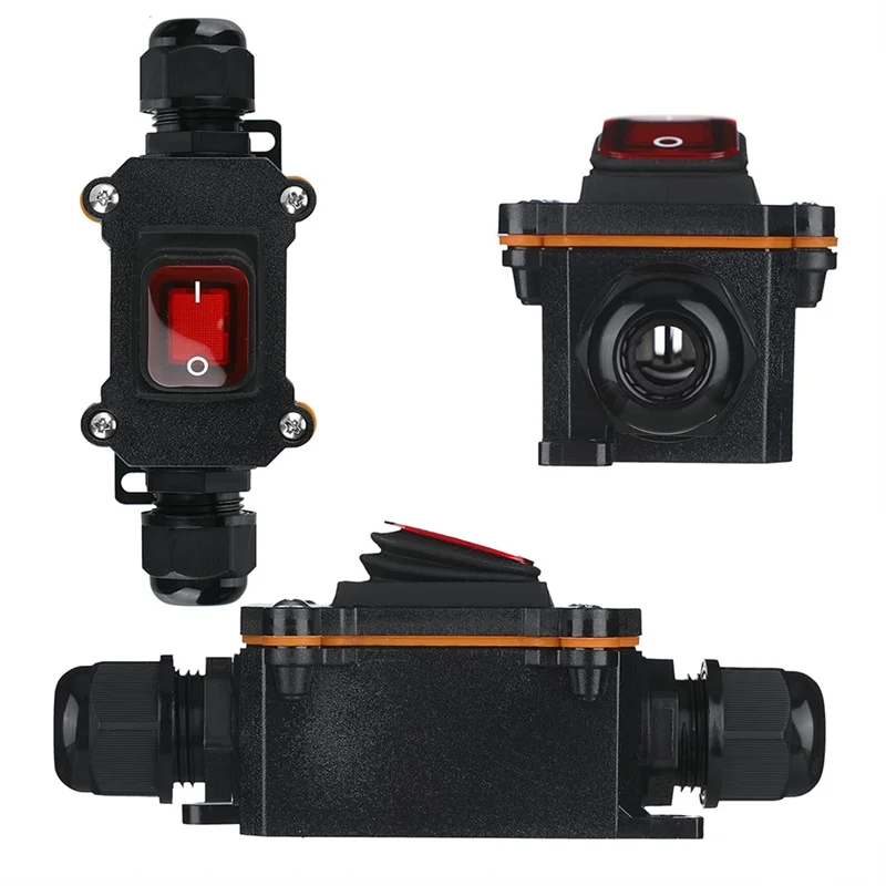 2 Pcs 12V Inline Switch Waterproof Inline Cord Switch Waterproof Toggle Switch With Red Light Rocker Buttonab13
2 Pcs 12V Inline Switch Waterproof Inline Cord Switch Waterproof Toggle Switch With Red Light Rocker Buttonab13
