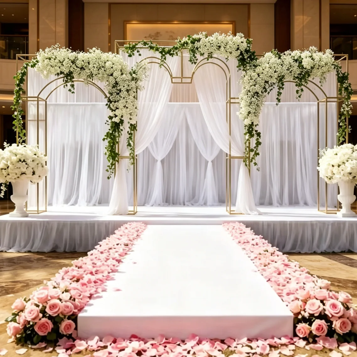3pcs Large Wedding Stage Decoration Flower Stand Mandap Metal Flower Tree Arch Backdrop for Events Party Decoration
3pcs Large Wedding Stage Decoration Flower Stand Mandap Metal Flower Tree Arch Backdrop for Events Party Decoration