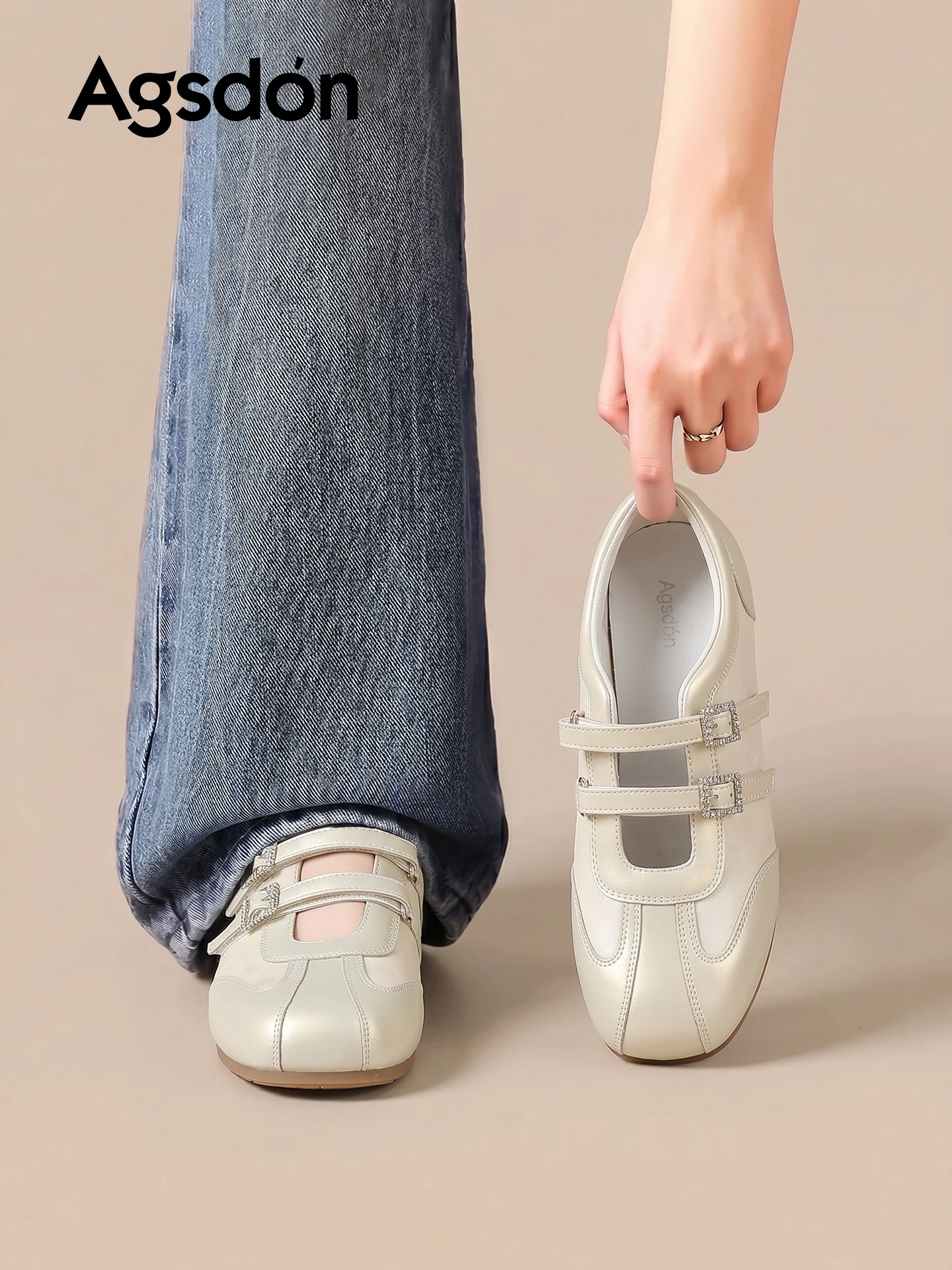 Agsdon Women's Ballet Flat Shoes Mary Janes Breathable Mesh Comfortable Summer Sporty Casual Low Cut Flat Heel
Agsdon Women's Ballet Flat Shoes Mary Janes Breathable Mesh Comfortable Summer Sporty Casual Low Cut Flat Heel