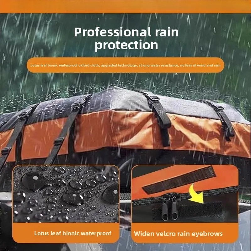 Universal Car Outdoor Large-capacity Expansion Car Travel Bag Storage Bag Rainproof Roof Waterproof Luggage Bag 
Universal Car Outdoor Large-capacity Expansion Car Travel Bag Storage Bag Rainproof Roof Waterproof Luggage Bag
