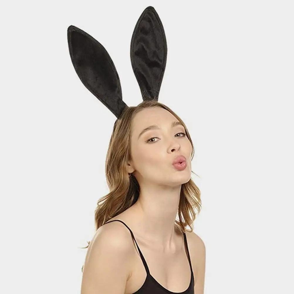 2 Pcs Ear Headband Bunny Ears Halloween Make up Black Party Headbands for Women Cosplay Aldult
2 Pcs Ear Headband Bunny Ears Halloween Make up Black Party Headbands for Women Cosplay Aldult