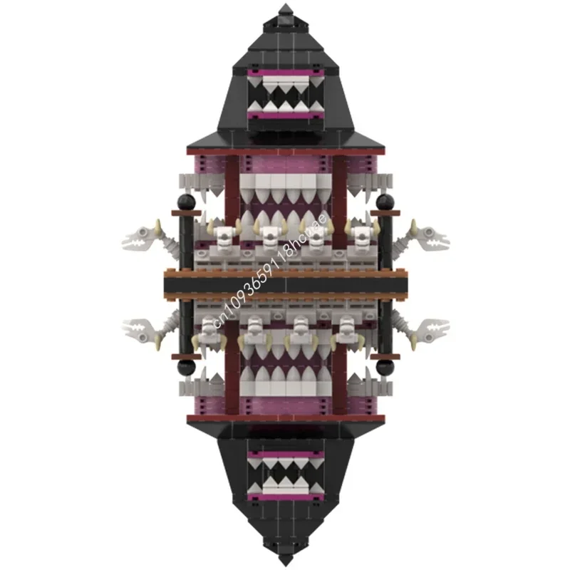 1410pcs MOC Malevolent Shrine Full Modular Buildings Building Blocks Festival Gift School-age Children Assemble Toddler Enginee
1410pcs MOC Malevolent Shrine Full Modular Buildings Building Blocks Festival Gift School-age Children Assemble Toddler Enginee