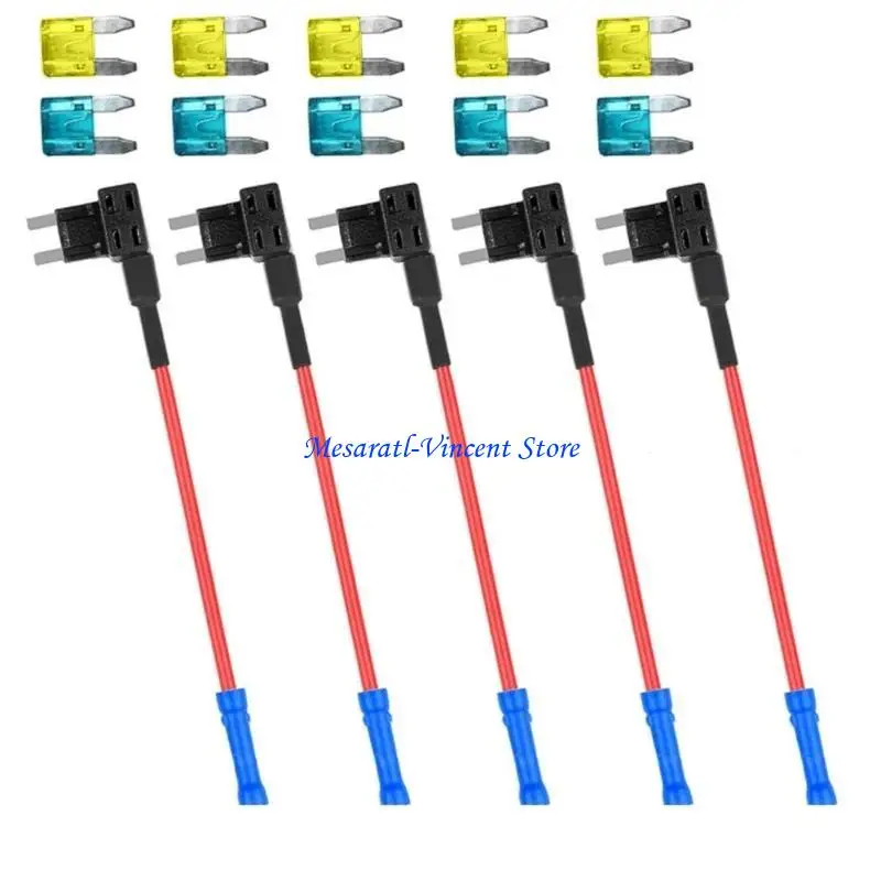 A70F Vehicle Fuses Box Adapter Set 15A 20A Gold Plated Contacts Copper Wiring
A70F Vehicle Fuses Box Adapter Set 15A 20A Gold Plated Contacts Copper Wiring