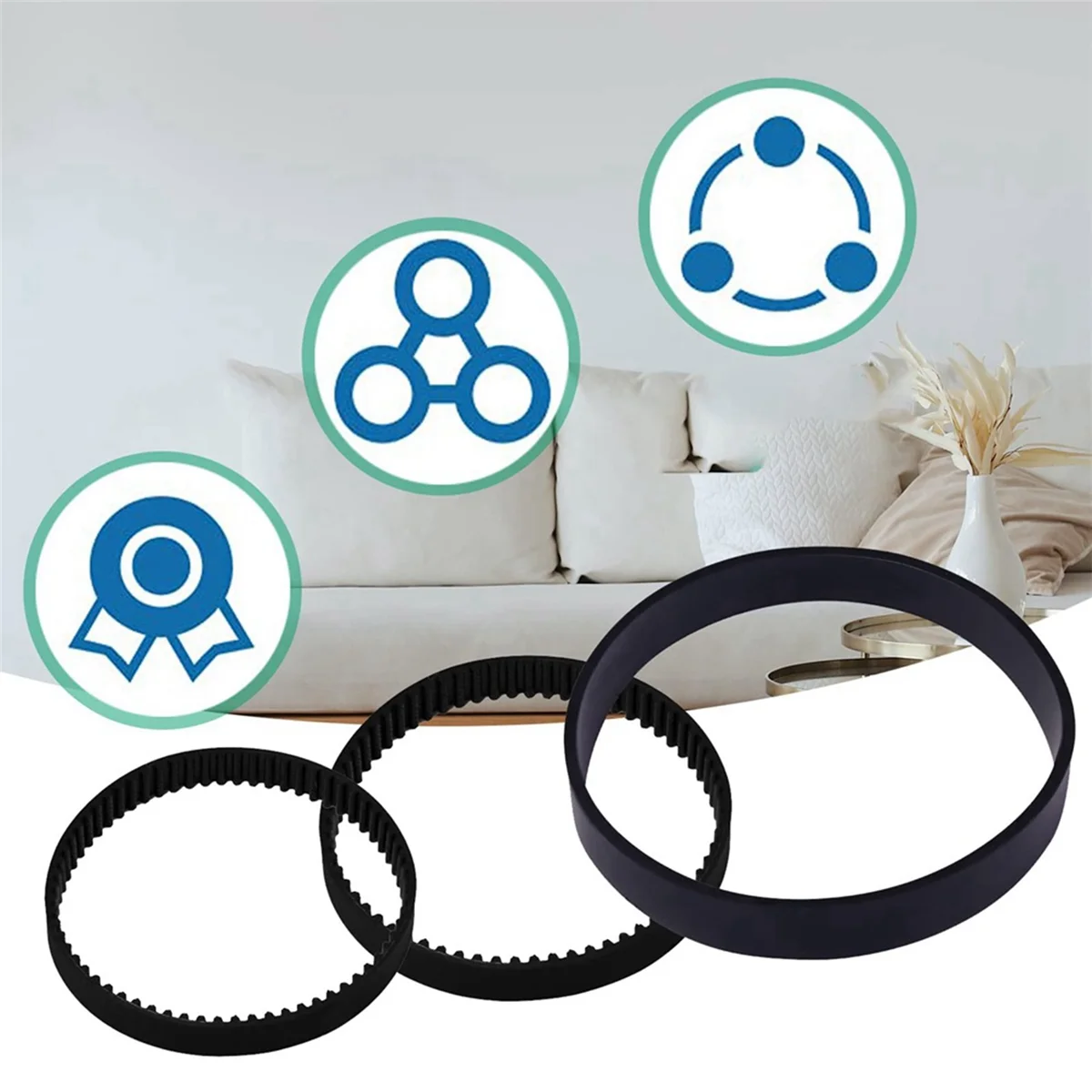 Новый сменный вакуумный ремень из 6 предметов для моделей Bissell ProHeat 2X Revolution Pet Pro Cleaner 1986,1964,2007,2007P
Новый сменный вакуумный ремень из 6 предметов для моделей Bissell ProHeat 2X Revolution Pet Pro Cleaner 1986,1964,2007,2007P