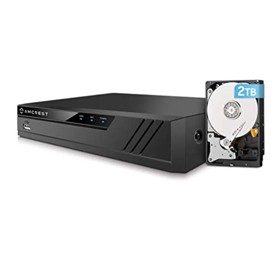 8-канальный POE NVR 4K 1080p 3MP 4MP 5MP 8MP IP-видеорегистратор с жестким диском на 2 ТБ, поддерживает до 8 камер 8MP/4K с технологией Power Over Ethernet
8-канальный POE NVR 4K 1080p 3MP 4MP 5MP 8MP IP-видеорегистратор с жестким диском на 2 ТБ, поддерживает до 8 камер 8MP/4K с технологией Power Over Ethernet