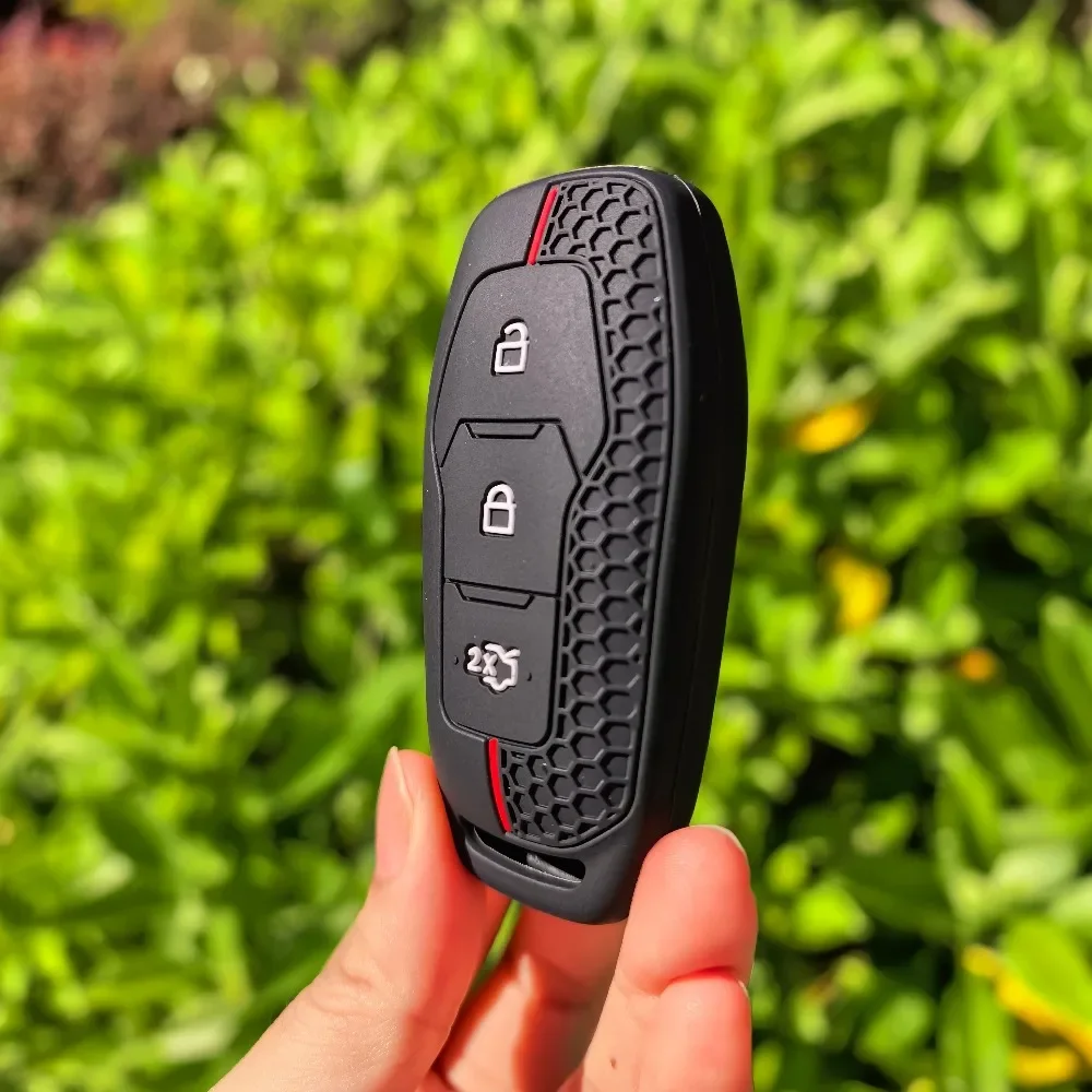 Silicone for Ford Focus Fusion Mondeo 5 MK5 Mustang F-150 Explorer Edge Galaxy Fiesta Kuga MK3 MK4 Car Remote Key Case Cover
Silicone for Ford Focus Fusion Mondeo 5 MK5 Mustang F-150 Explorer Edge Galaxy Fiesta Kuga MK3 MK4 Car Remote Key Case Cover