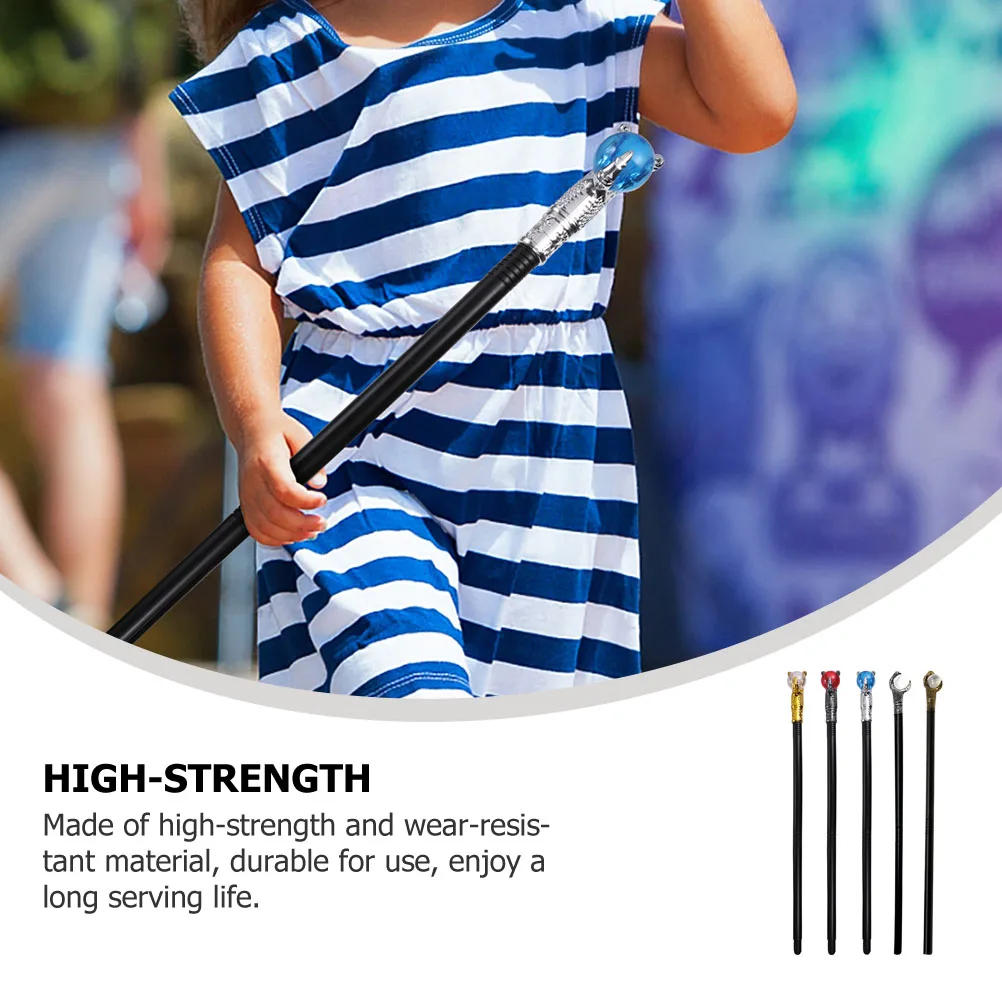 5pcs Halloween Cane Props Scepter Stick Decorative Walking Crutch for Witch Cosplay Party Photo Costume Accessory Supply
5pcs Halloween Cane Props Scepter Stick Decorative Walking Crutch for Witch Cosplay Party Photo Costume Accessory Supply