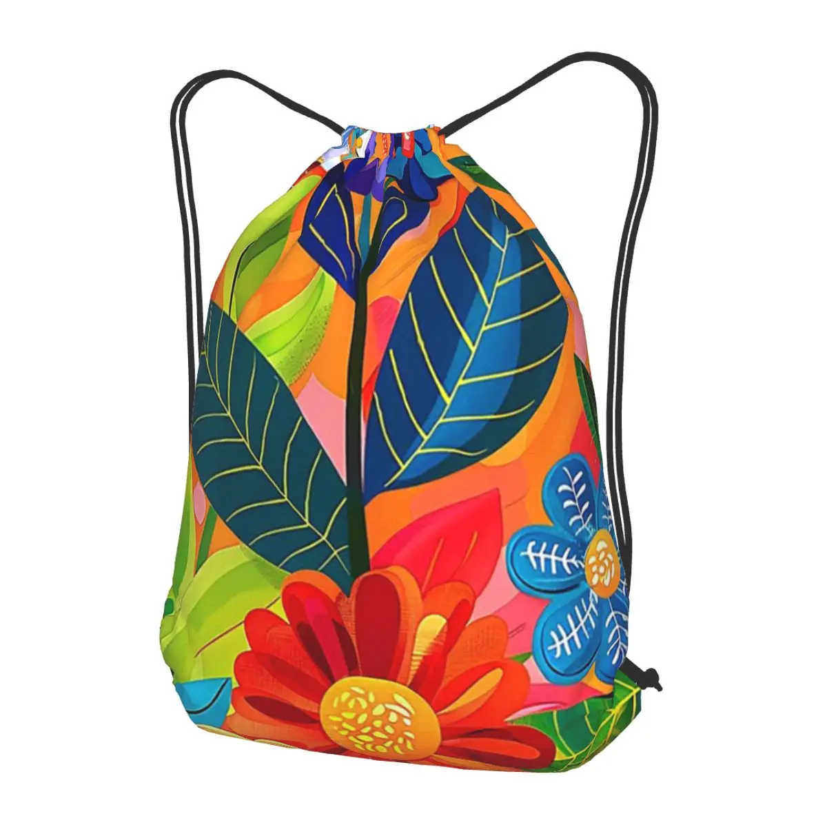 Hippie 1960's Colorful Funky Flowers Vibrant Backpacks Casual Drawstring Bags Sports Bag Book Bags for Man Woman School
Hippie 1960's Colorful Funky Flowers Vibrant Backpacks Casual Drawstring Bags Sports Bag Book Bags for Man Woman School