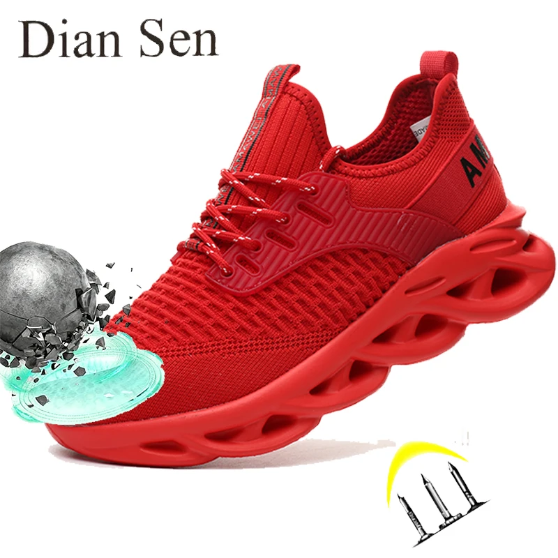 Steel Toe Boots for Men Comfortable Safety Work Shoes Industrial Non Slip Work Shoes Lightweight Puncture Proof Safety Boots
Steel Toe Boots for Men Comfortable Safety Work Shoes Industrial Non Slip Work Shoes Lightweight Puncture Proof Safety Boots