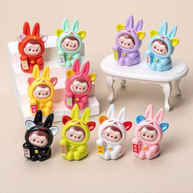 Cute Labubu Doll Macaron Anime Model Desktop Ornaments Cute Handmade Diy Accessories Blind Bag Keychain Pendant Surprise Gift
Cute Labubu Doll Macaron Anime Model Desktop Ornaments Cute Handmade Diy Accessories Blind Bag Keychain Pendant Surprise Gift