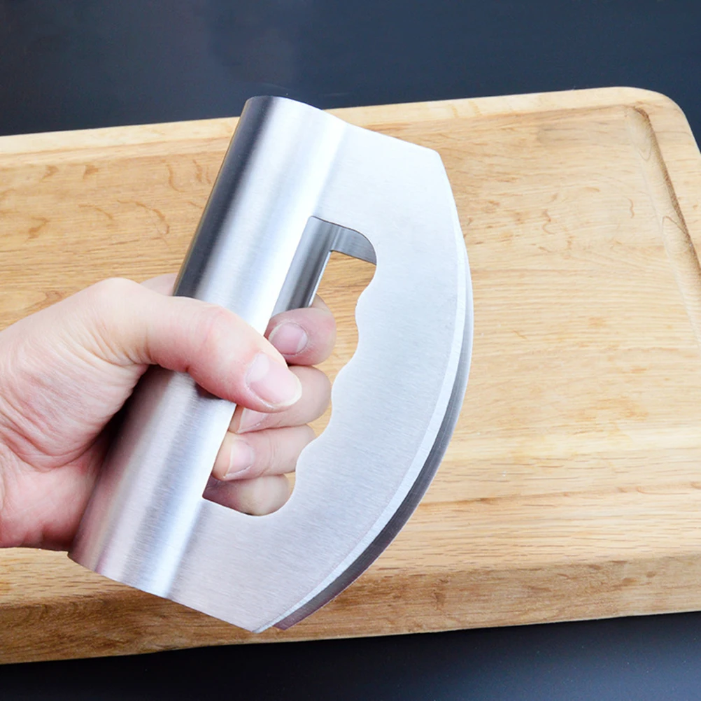 Salad Chopper Stainless Steel Chopper Double Knife Mincing
Salad Chopper Stainless Steel Chopper Double Knife Mincing