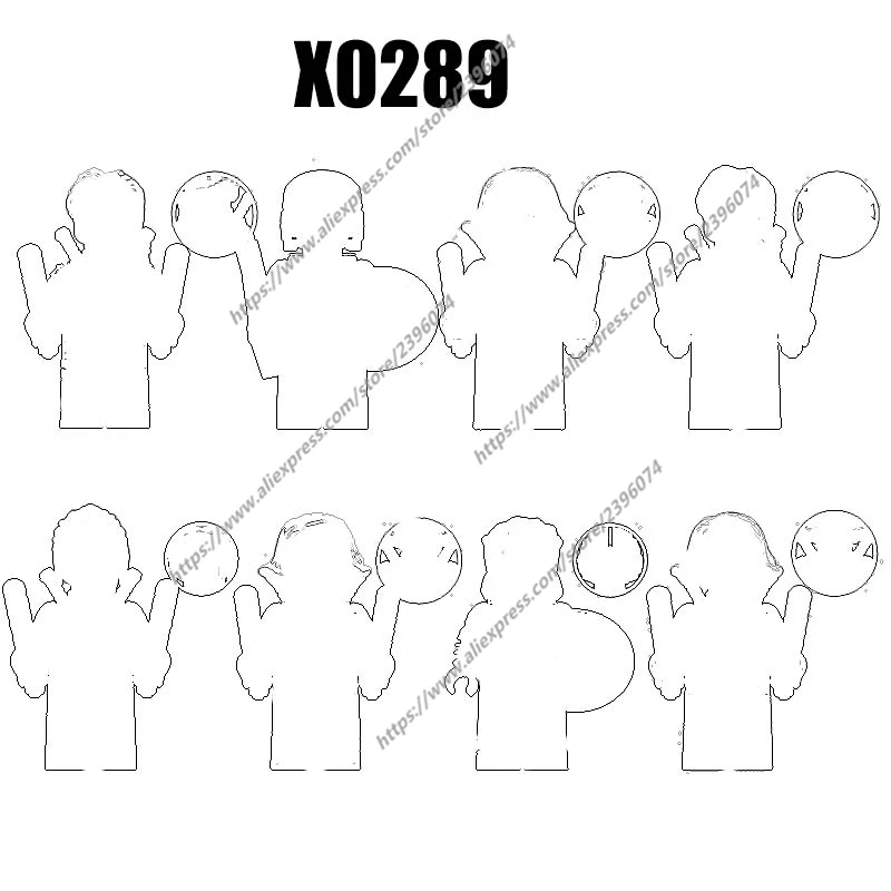 Фигурки-конструкторы X0289 XH1517 XH1518 XH1519 XH1520 XH1521 XH1522 XH1523 XH1524, 1 шт.
Фигурки-конструкторы X0289 XH1517 XH1518 XH1519 XH1520 XH1521 XH1522 XH1523 XH1524, 1 шт.