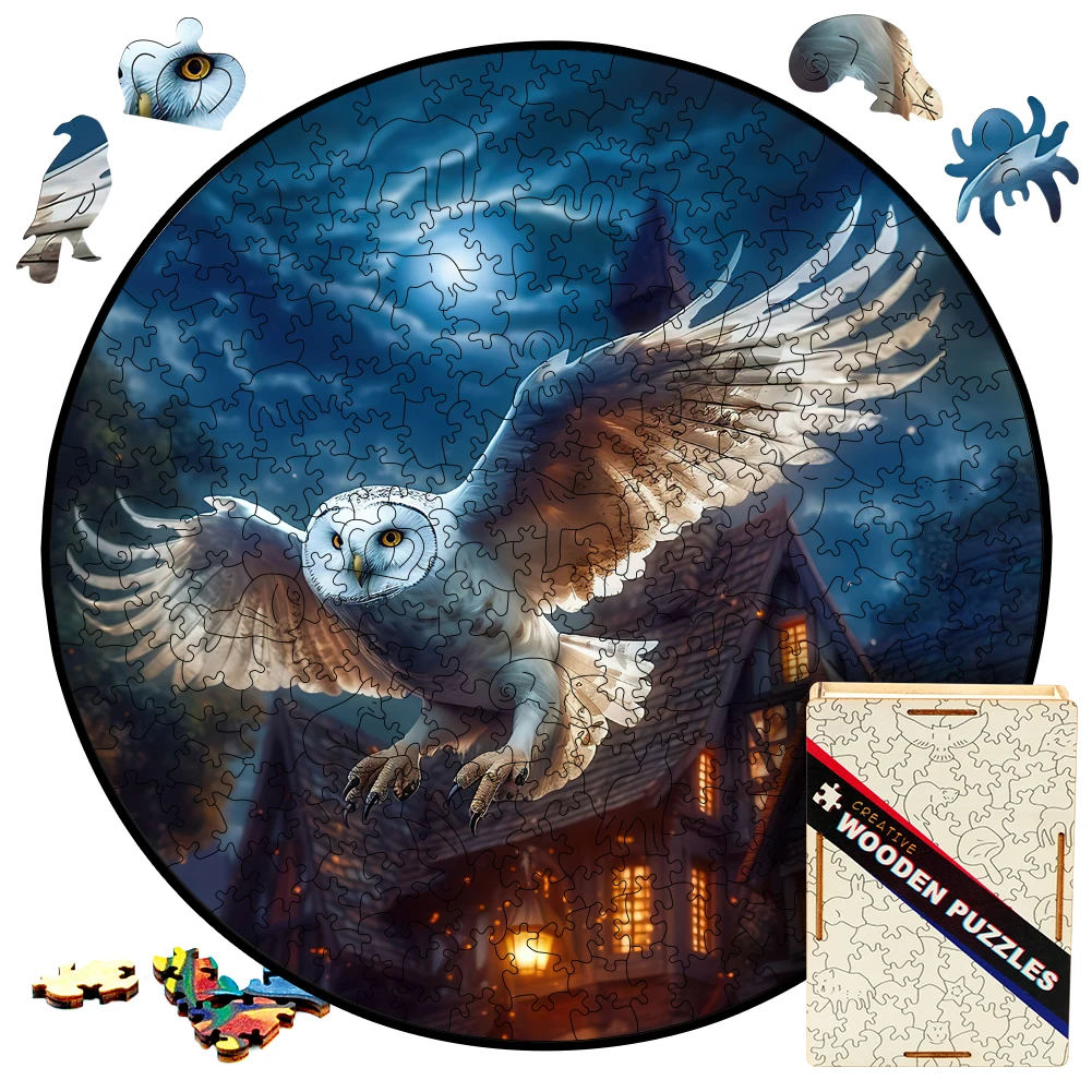 Animal Wooden Puzzle For Children Owl Puzzles Uniquely Round Shaped Wood Jigsaw Puzzle Creative Teenagers And Adults Games Toys
Animal Wooden Puzzle For Children Owl Puzzles Uniquely Round Shaped Wood Jigsaw Puzzle Creative Teenagers And Adults Games Toys