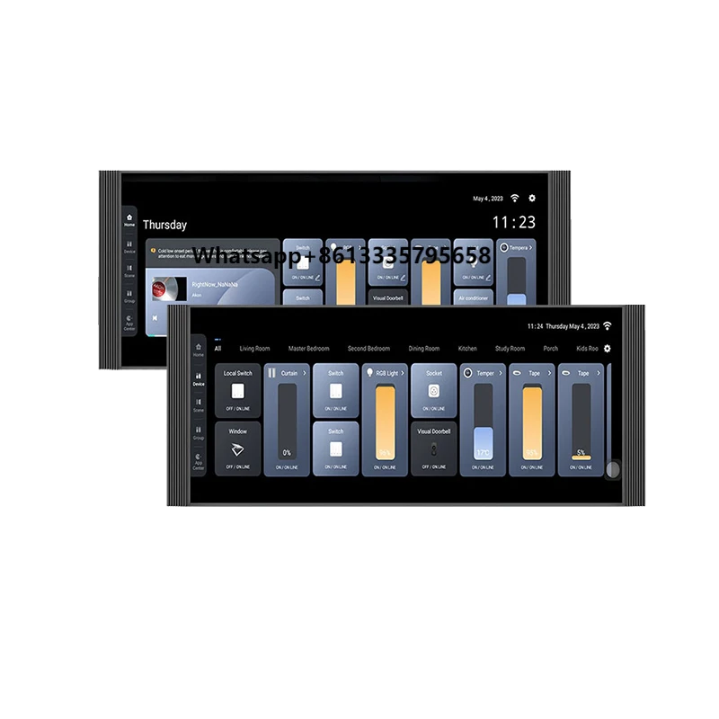 12 Inch Touch Control Panel with Speakers Music Play Light-dimmer Android Central Control Wall Amplifier Smart Home Products
12 Inch Touch Control Panel with Speakers Music Play Light-dimmer Android Central Control Wall Amplifier Smart Home Products
