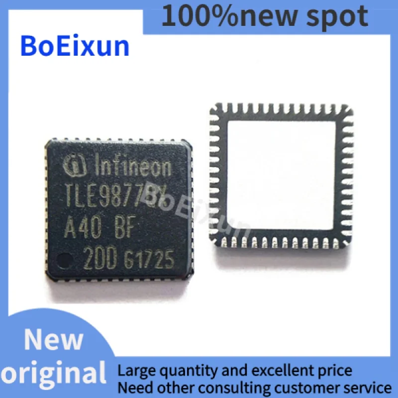 1-100 Pieces TLE9877QXA40 QFN-48 TLE9877QX Microcontroller Chip IC Integrated Circuit Brand New Original Free Shipping
1-100 Pieces TLE9877QXA40 QFN-48 TLE9877QX Microcontroller Chip IC Integrated Circuit Brand New Original Free Shipping