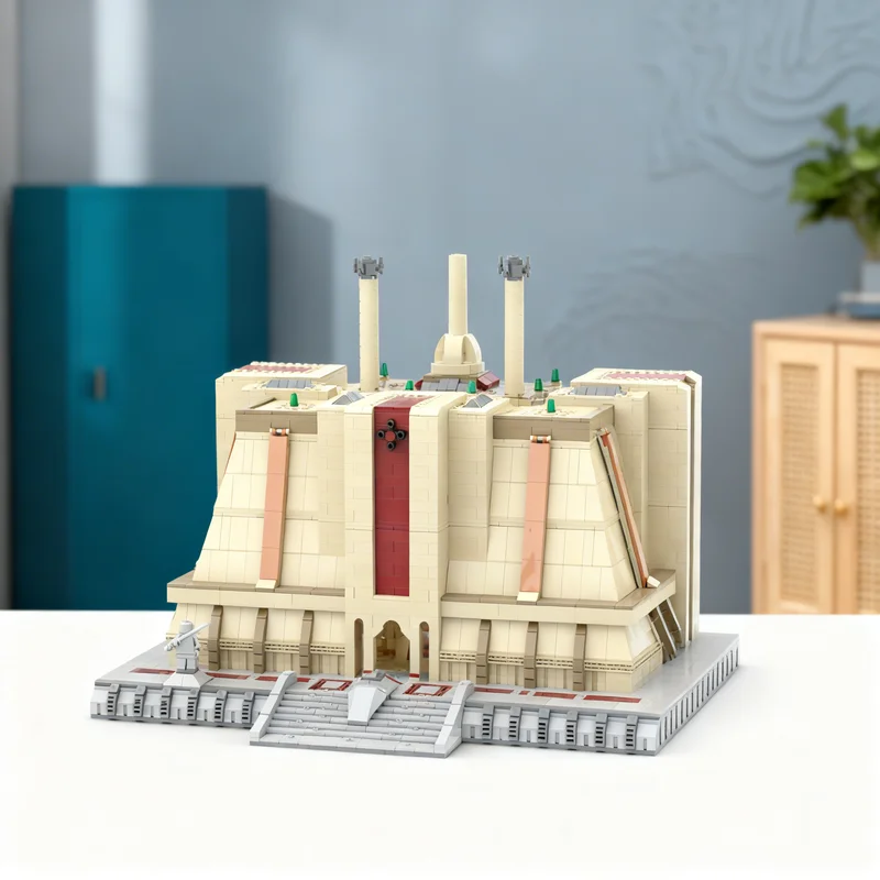 Набор для сборки модели Звездных войн MOC SW Temple (4214 деталей) – конструктор для самостоятельной сборки, креативный подарок, коллекционный предмет, декор для демонстрации, премиум-класс для взрослых и детей
Набор для сборки модели Звездных войн MOC SW Temple (4214 деталей) – конструктор для самостоятельной сборки, креативный подарок, коллекционный предмет, декор для демонстрации, премиум-класс для взрослых и детей