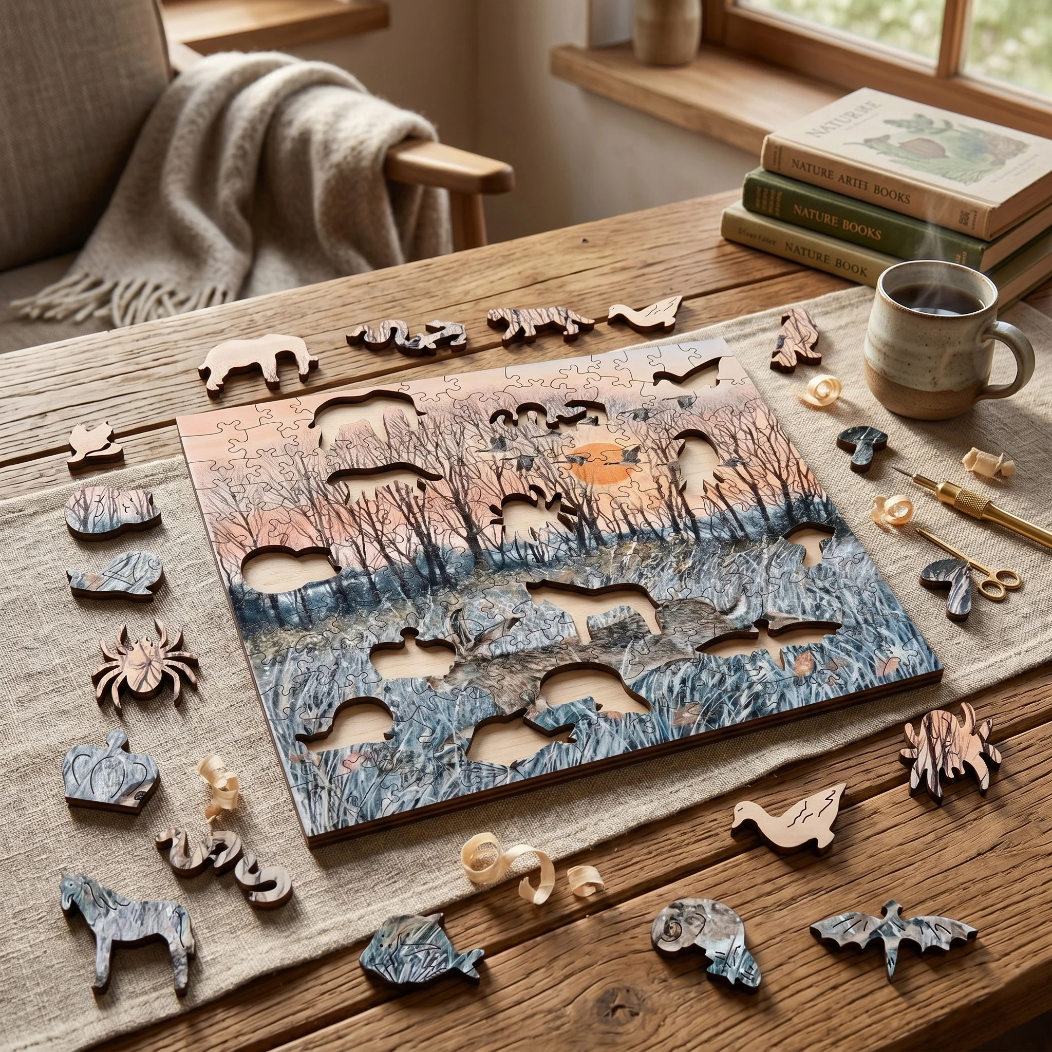 Sunset Mountain Cave Nature Landscape Irregular Wooden Puzzle Adults Fun Room Decor Anti Stress Fidget Toys Juegos de Mesa Gift
Sunset Mountain Cave Nature Landscape Irregular Wooden Puzzle Adults Fun Room Decor Anti Stress Fidget Toys Juegos de Mesa Gift
