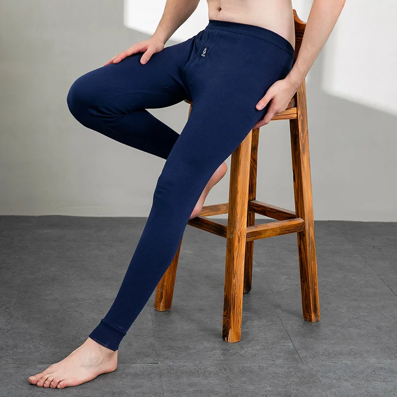 Pure Cotton Men's Autumn Pants High Waist Thin Bottoming Thermal Loose Full Cotton Spring Autumn Long Pants Youthful Vitality
Pure Cotton Men's Autumn Pants High Waist Thin Bottoming Thermal Loose Full Cotton Spring Autumn Long Pants Youthful Vitality