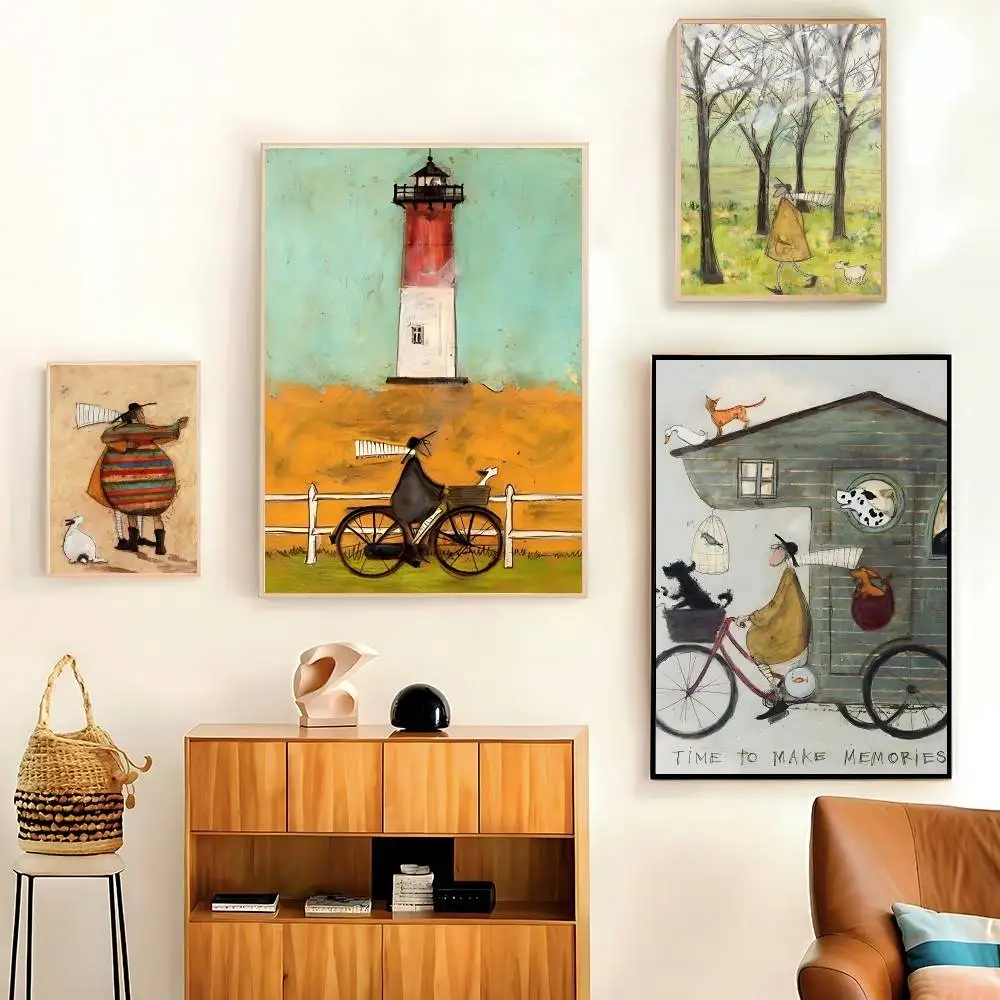 S-Sam Toft Abstract Landscape High Quality Print Poster Waterproof Wall Art Movie Posters For Living Bedroom Retro Room Decor Gi
S-Sam Toft Abstract Landscape High Quality Print Poster Waterproof Wall Art Movie Posters For Living Bedroom Retro Room Decor Gi