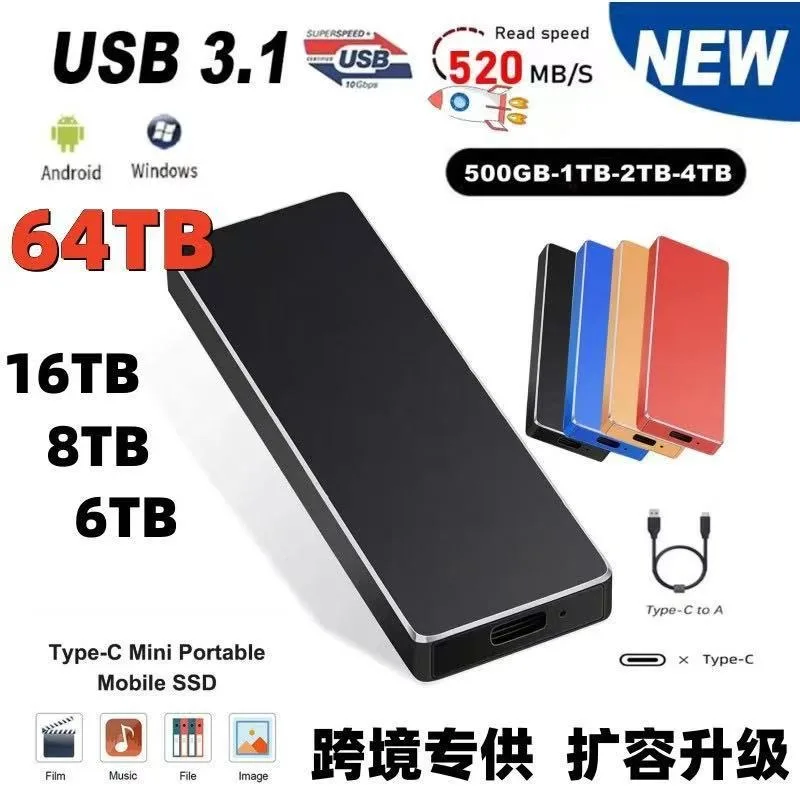 High Speed Mobile Solid State Drive 128TB2TB1TB Solid State Drive
High Speed Mobile Solid State Drive 128TB2TB1TB Solid State Drive